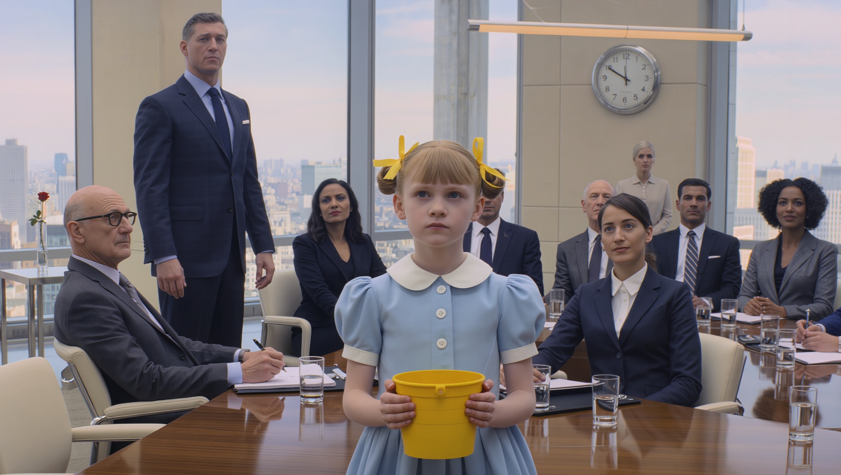 The CEO Panicked Without a French Translator – Until the Janitor’s Daughter Took Charge and…