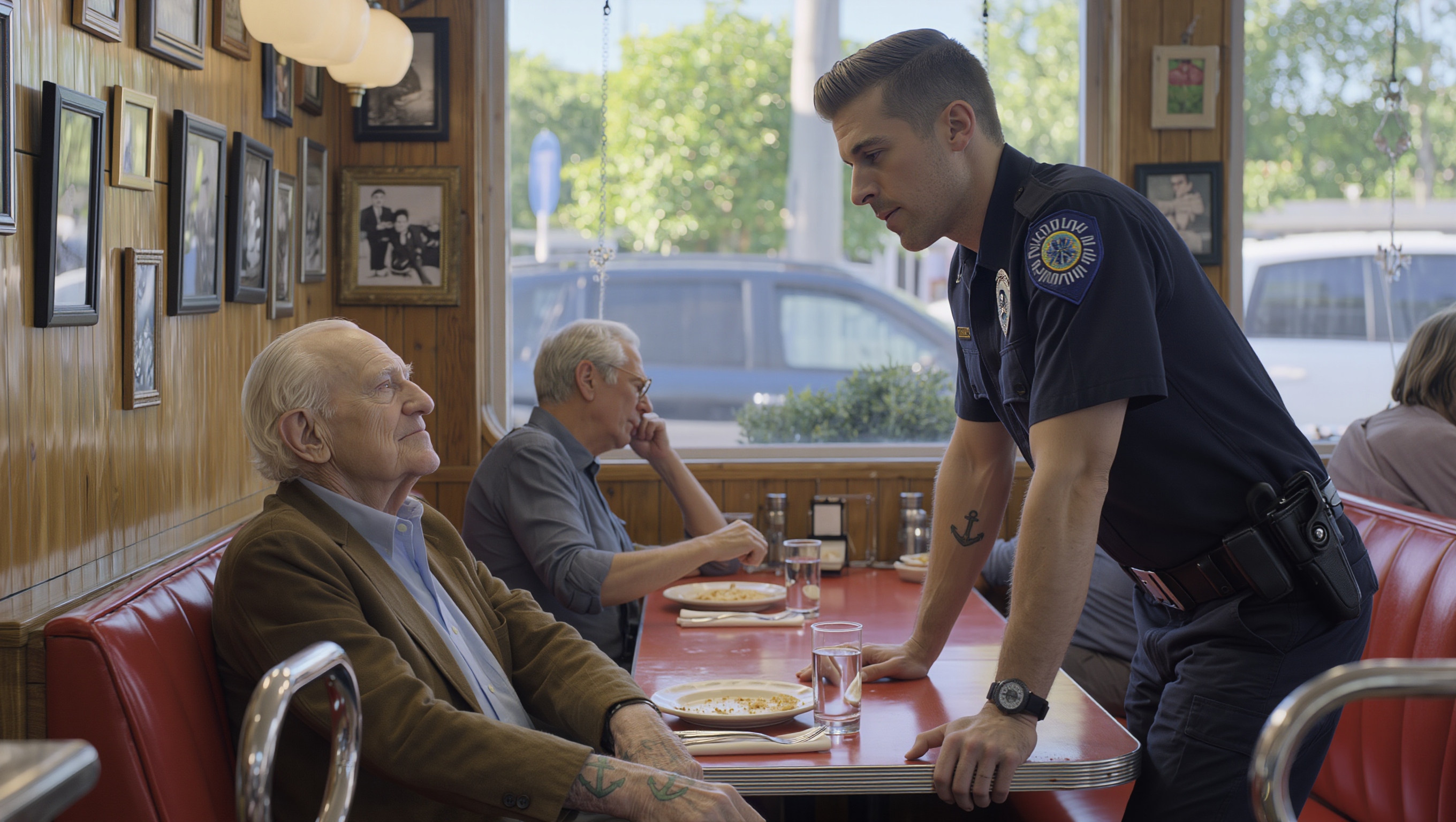 Veteran Believed No One Would Know Him – Then a Young SEAL Spotted the Tattoo… and Couldn’t Move