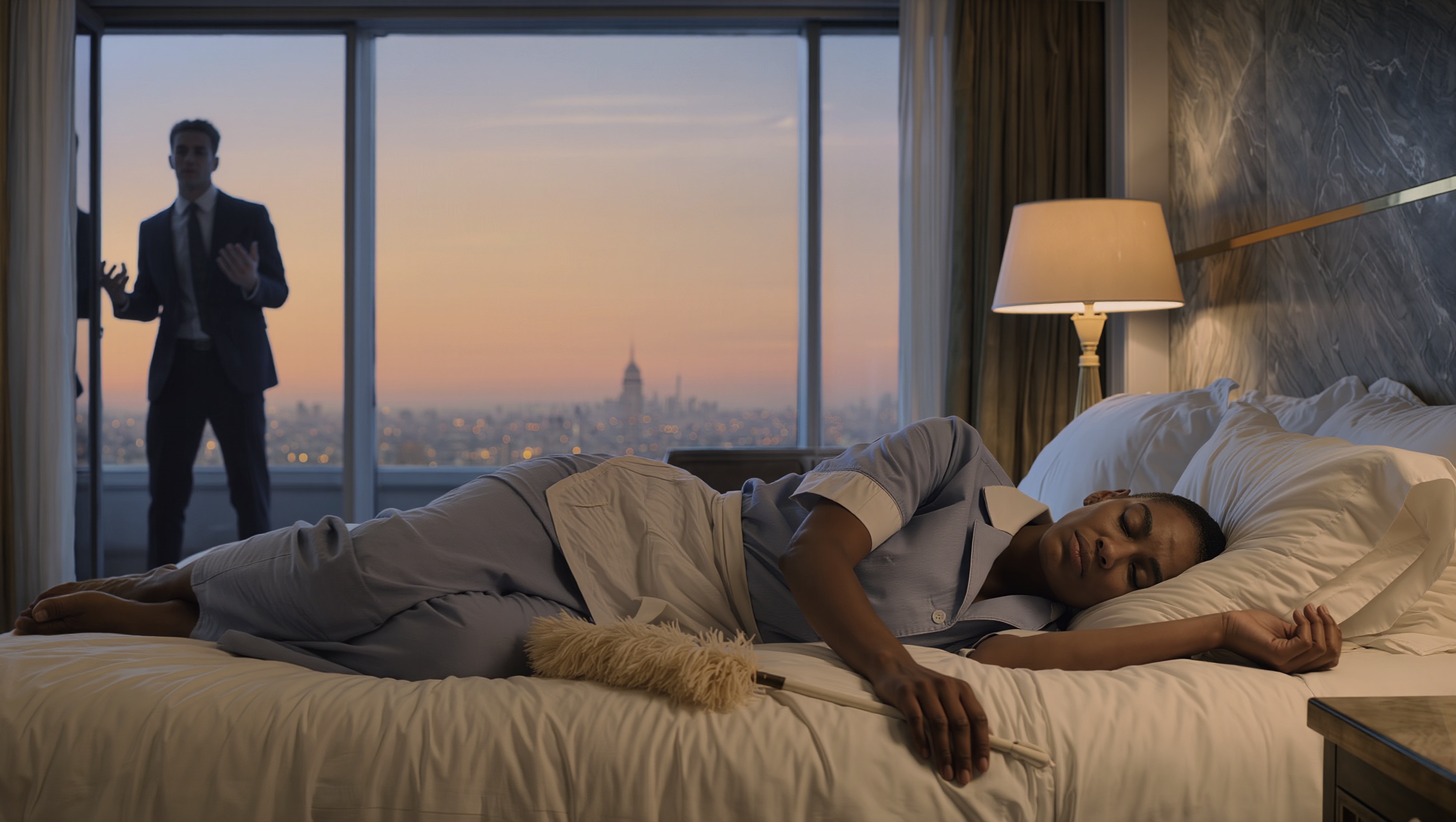 A Poor Hotel Cleaner Fell Asleep In A Billionaire’s Bed – And Everything Changed