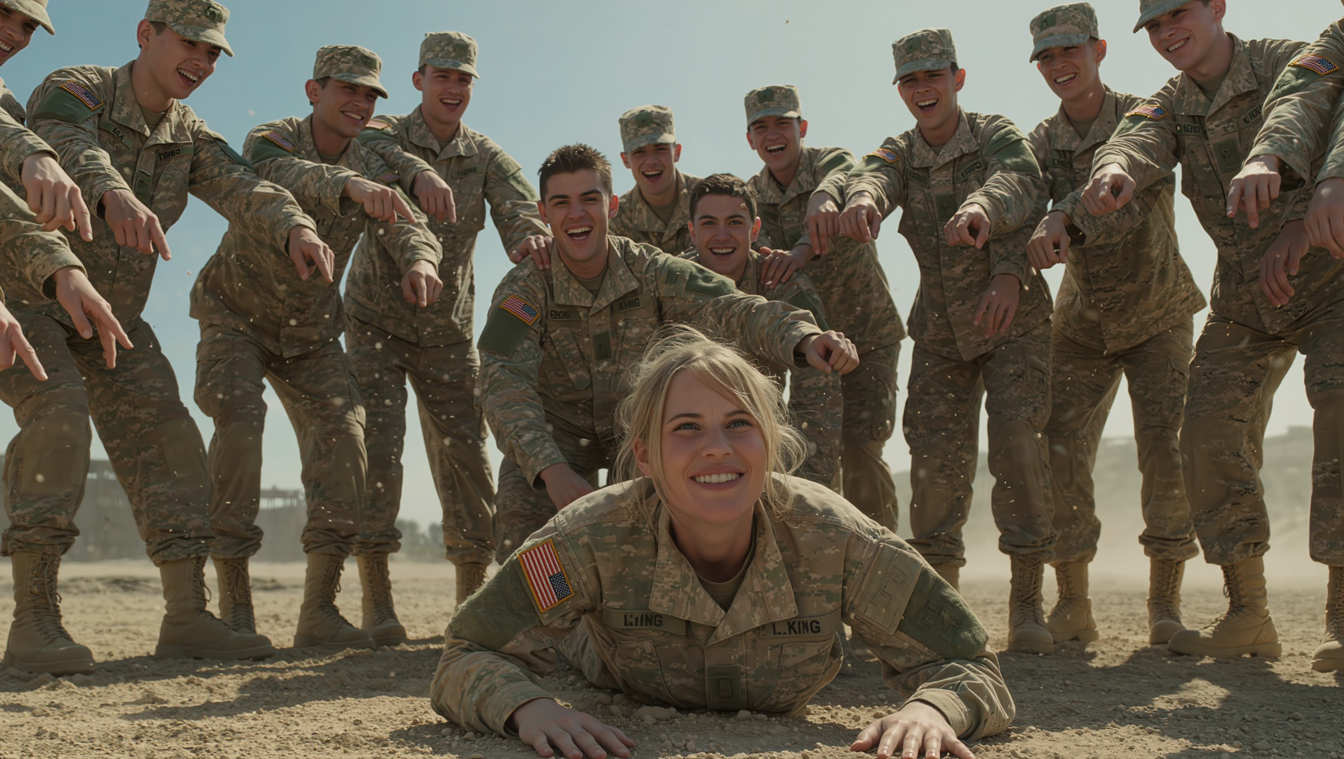 They Threw Her to the Ground Like Garbage, Only to Freeze When She Shattered the Sergeant’s Hold in Mere Seconds!