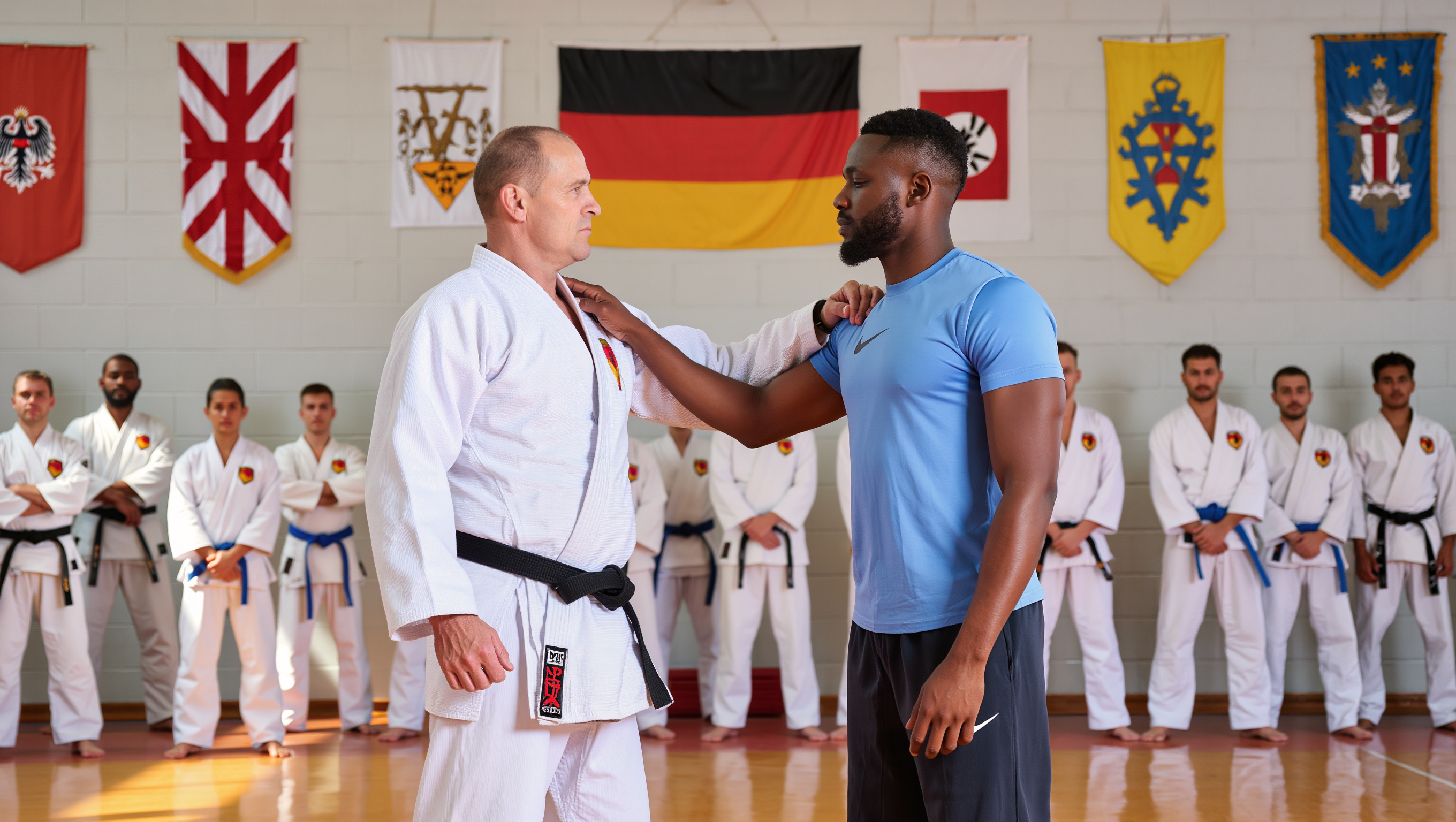 Black Belt Asked the Old Black Janitor to Fight Just for Laughs – Then What Happened Silenced the Whole Room…