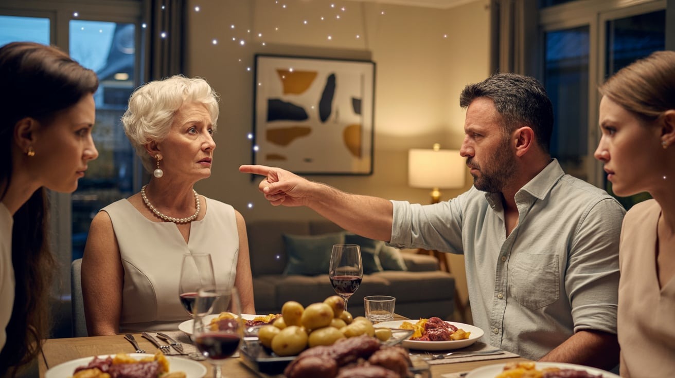 At Dinner, My Son Shouted: “Either You Give My Wife Your Room Or Start Packing!”