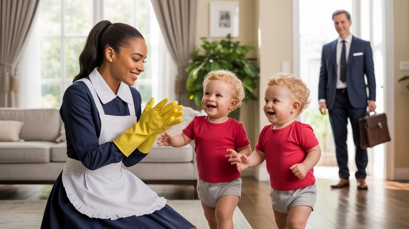 The Billionaire’s Twins, Born Paralyzed and Mute – He Was Stunned by What the Maid Was Doing