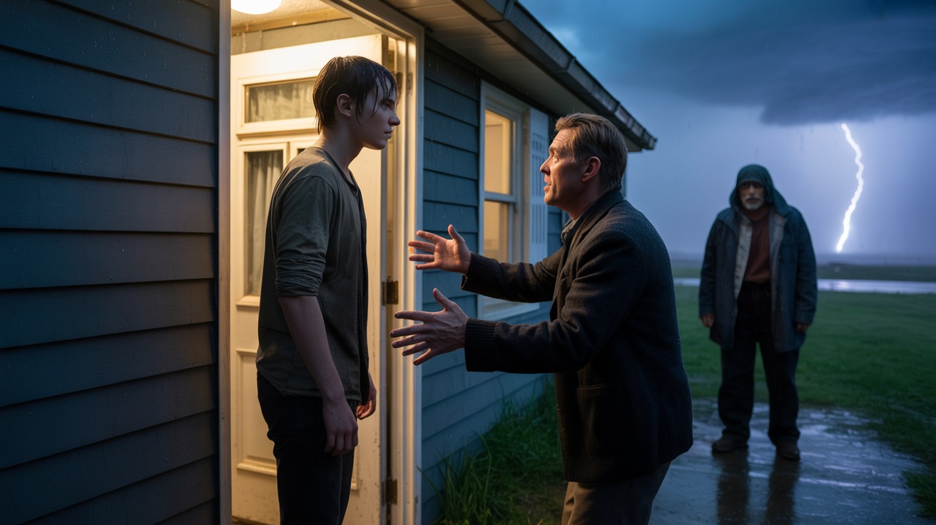 At 15, My Parents Left Me In A Storm Over My Sister’s Lie – Dad’s Hands Shook When He Saw Who Saved Me