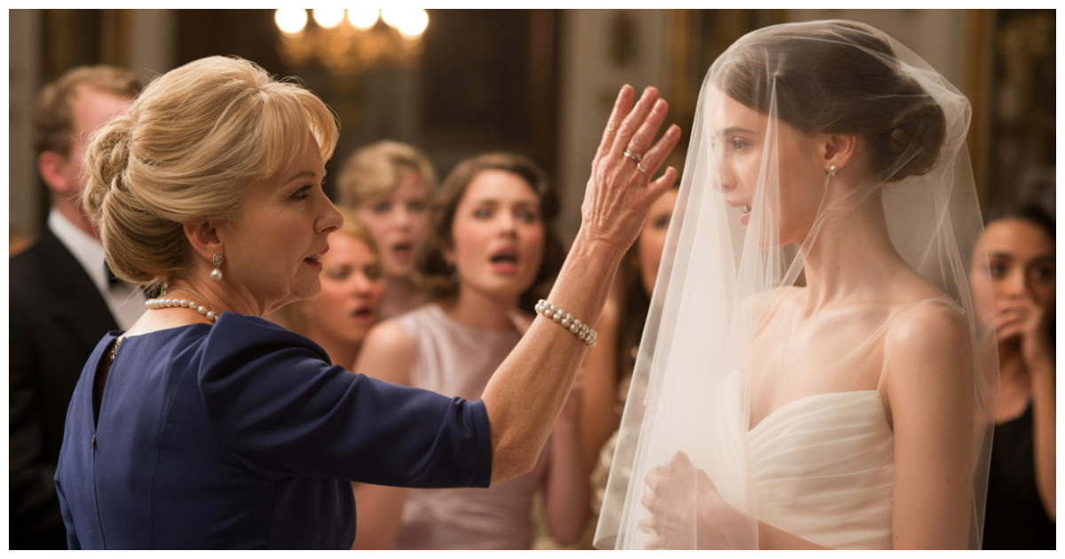 My Groom’s Mother Slapped Me at the Wedding, Not Realizing I Was the Bride