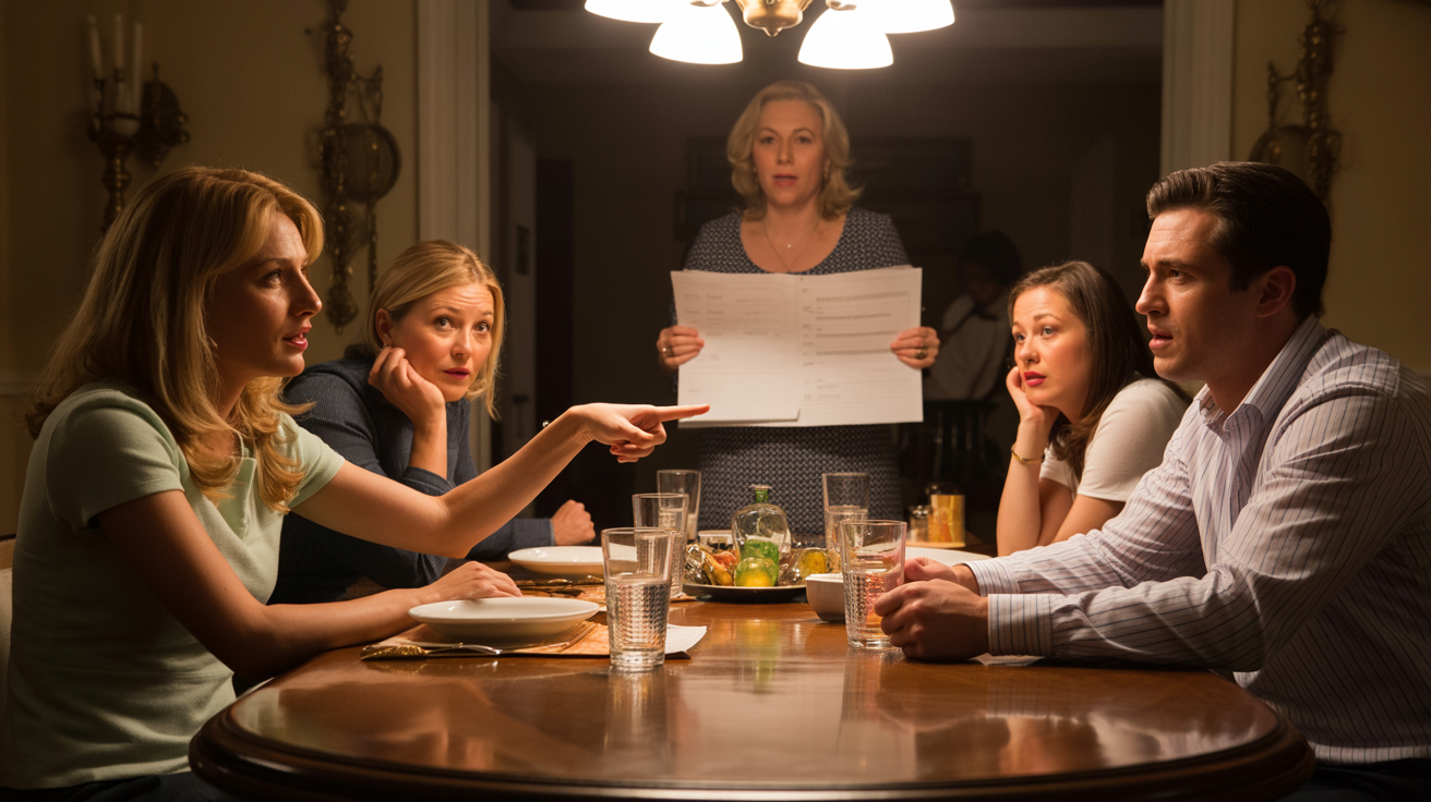 At Dinner, My Sister Laughed and Said, “Your Son Will Never Own a House…