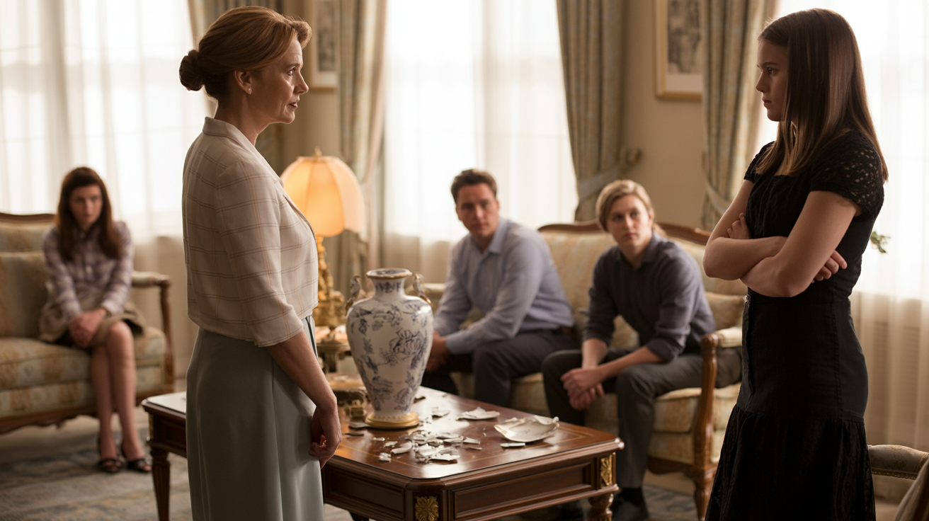 At Family Dinner, My Niece Snatched My Necklace And Said, “Mom Says It’s From The Flea Market. Then…