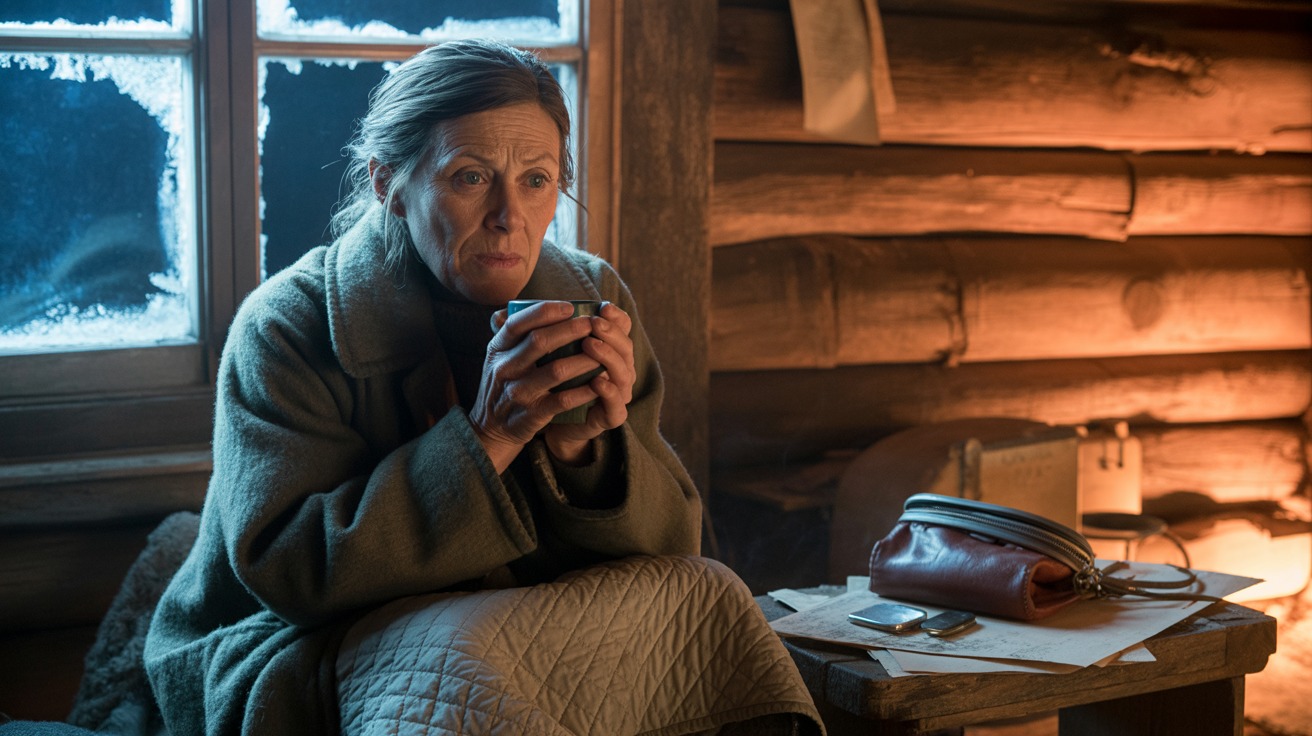 My Son Left Me to Freeze in a Cabin After Taking My Money – He Had No Idea of the Surprise Ahead