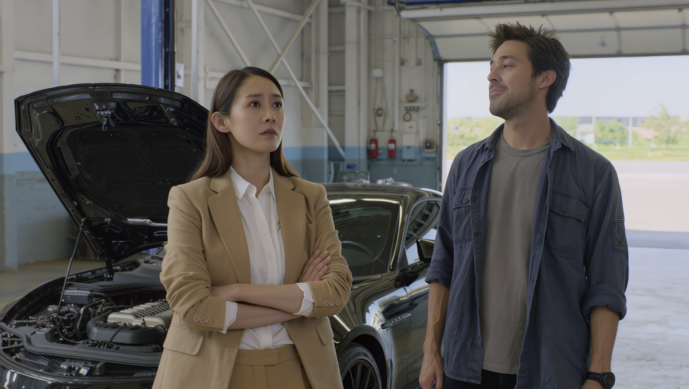 The CEO Mocked the Single Dad in Front of Everyone: “Fix This Engine and I’ll Marry You – Deal?