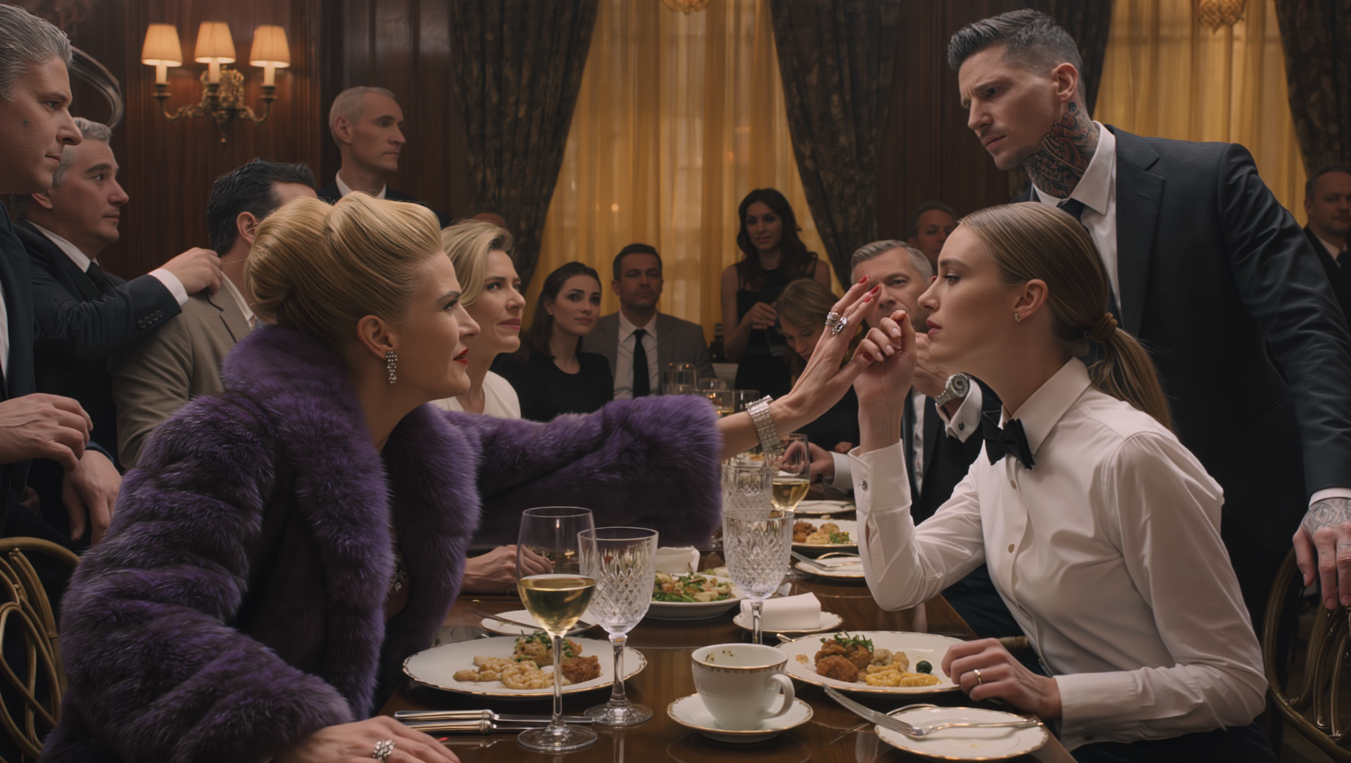 The Mafia Boss’s Fiancée Slapped The Waitress — What He Did Next Shocked The Restaurant