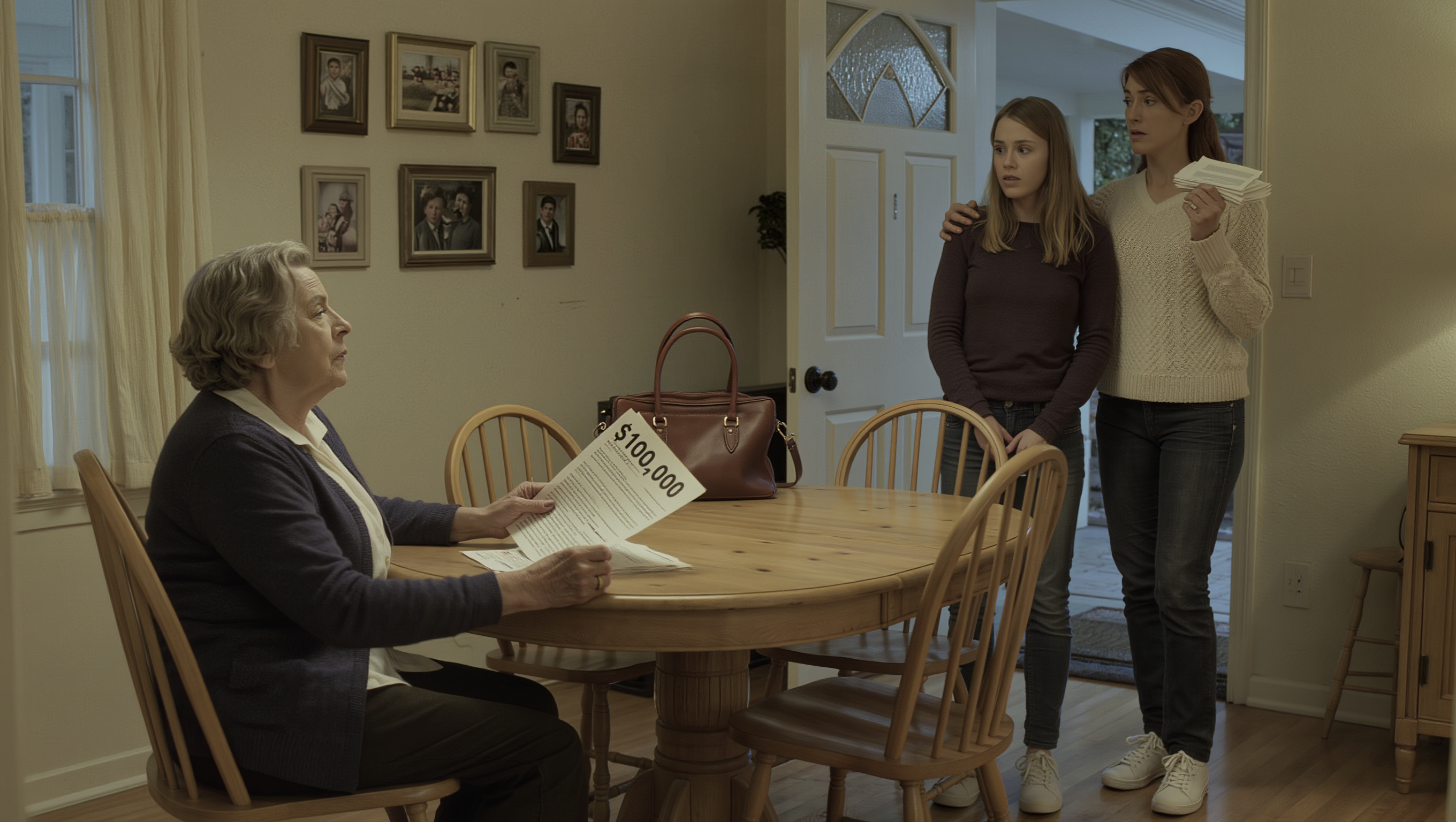 An Annual Family Dinner, My Mom Announced “Pay Rent or Leave” to My Daughter. I Said…