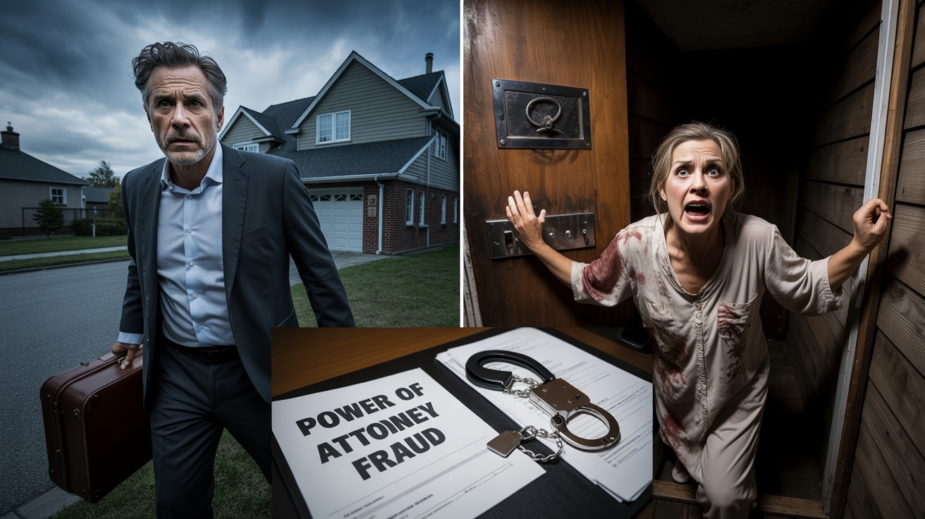 I Returned from My Mother’s Bedside and Found My Wife Locked in Our Basement – Our Daughter Had Locked Her In…