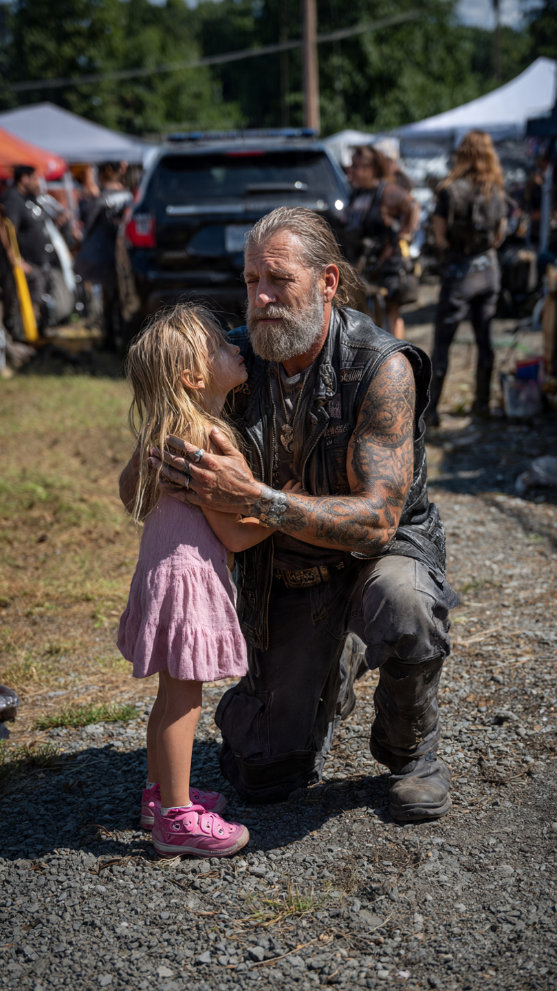 A TATTOOED BIKER SLAPPED A TEENAGER AT A FARMER’S MARKET. 50 PEOPLE WATCHED. NO ONE ASKED WHY UNTIL THEY SAW THE MARK ON THE “FATHER’S” WRIST. SOMETIMES THE MONSTERS DON’T WEAR LEATHER. THEY WEAR PEARLS. CAN YOU SEE THE DIFFERENCE?