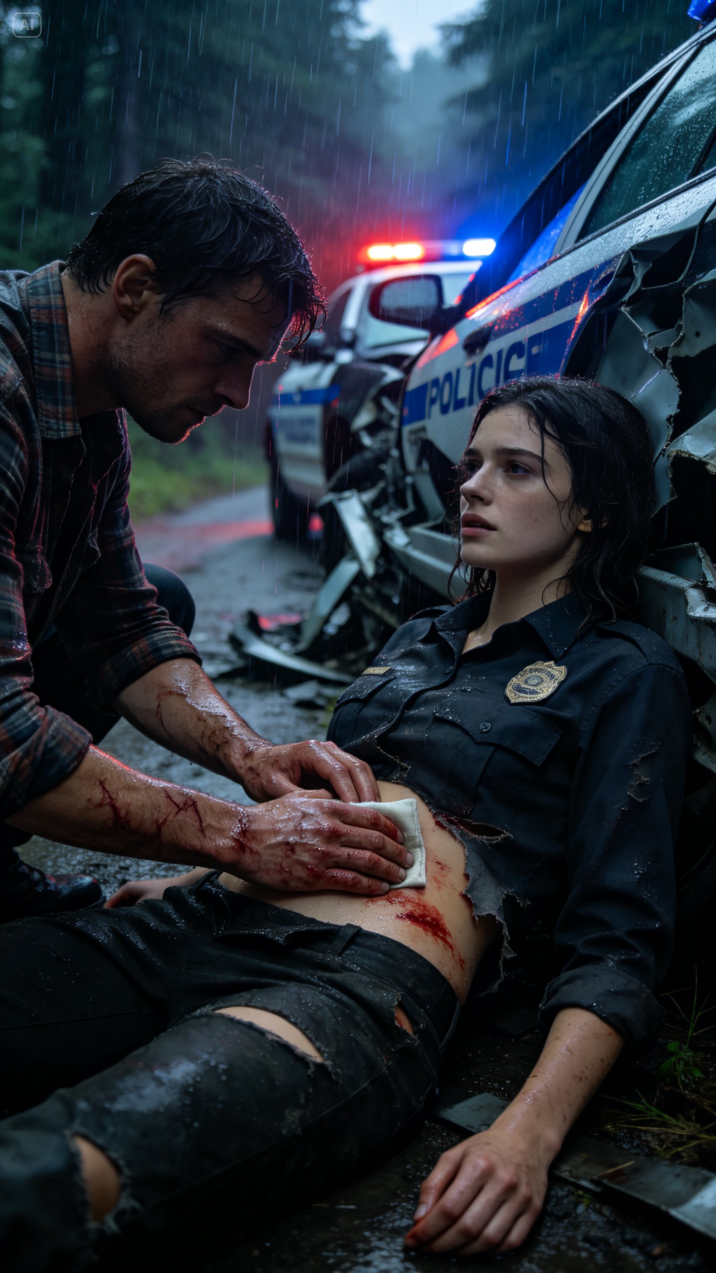 SHE WAS A DYING COP WITH A BULLET WOUND. I HAD TEN MINUTES TO SAVE HER. BUT SHE DIDN’T KNOW I WAS HIDING FROM THE SAME MONSTERS WHO PUT HER THERE. WHAT HAPPENS WHEN YOUR PAST SAVES YOUR FUTURE?