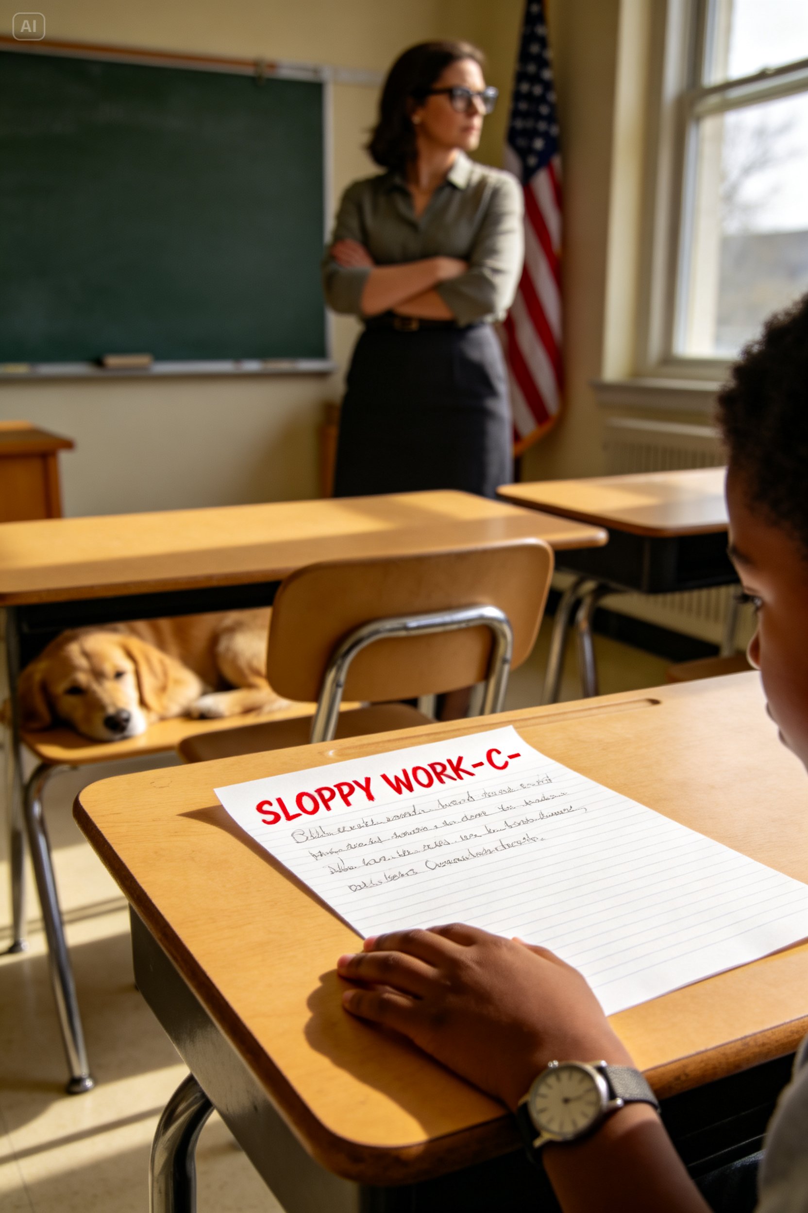 The Red Ink That Shattered My Silence: A Teacher’s Cruelty