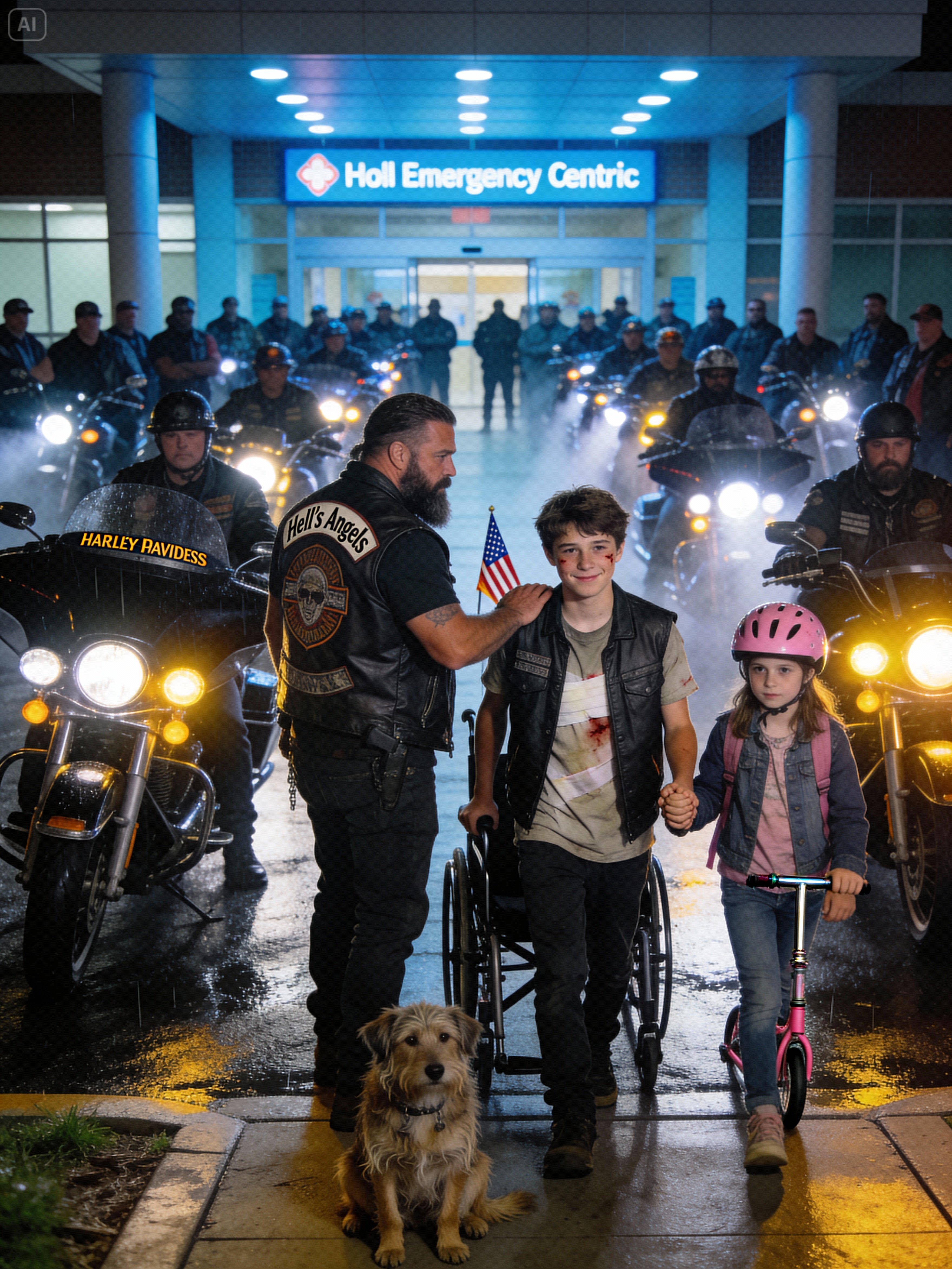 The Night I Traded My Life for a Biker’s Little Girl