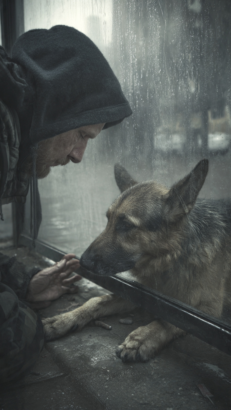 “I BURIED MY PARTNER IN MY HEART—THEN I SAW HIM STARVING AT A BUS STOP.” A POLICE OFFICER’S YEAR OF GRIEF SHATTERED IN ONE RAINY AFTERNOON. WHAT HAPPENS NEXT WILL DESTROY YOU. HAVE YOU EVER LOST SOMEONE YOU THOUGHT WAS GONE FOREVER?