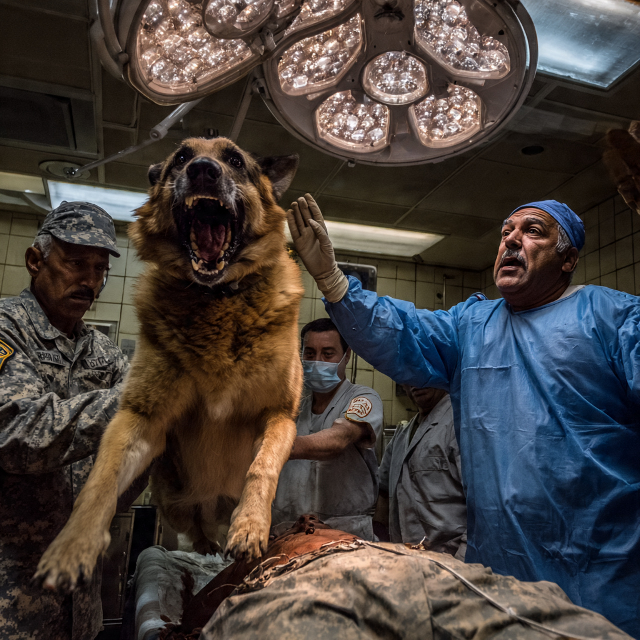 I thought the ghosts of my military past were permanently buried, but when I saw a massive K9 guarding a flatlined operator in the hospital, my heart stopped; removing my glove to reveal my faded tattoo silenced the snarling dog, but it exposed a secret I’d sworn to keep.