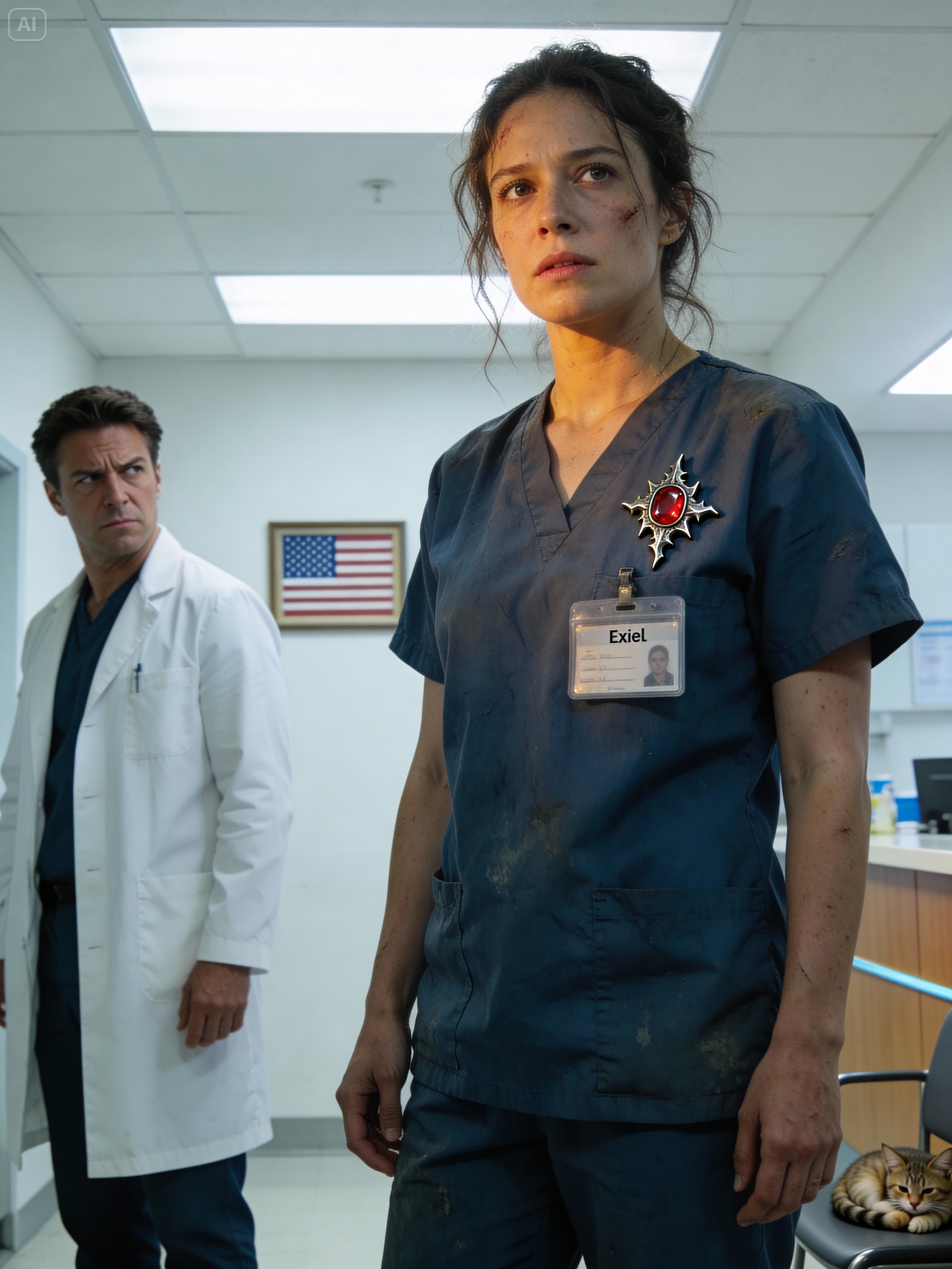 Mocked as the Poor Nurse… Until the SEAL Saw My Christmas Badge