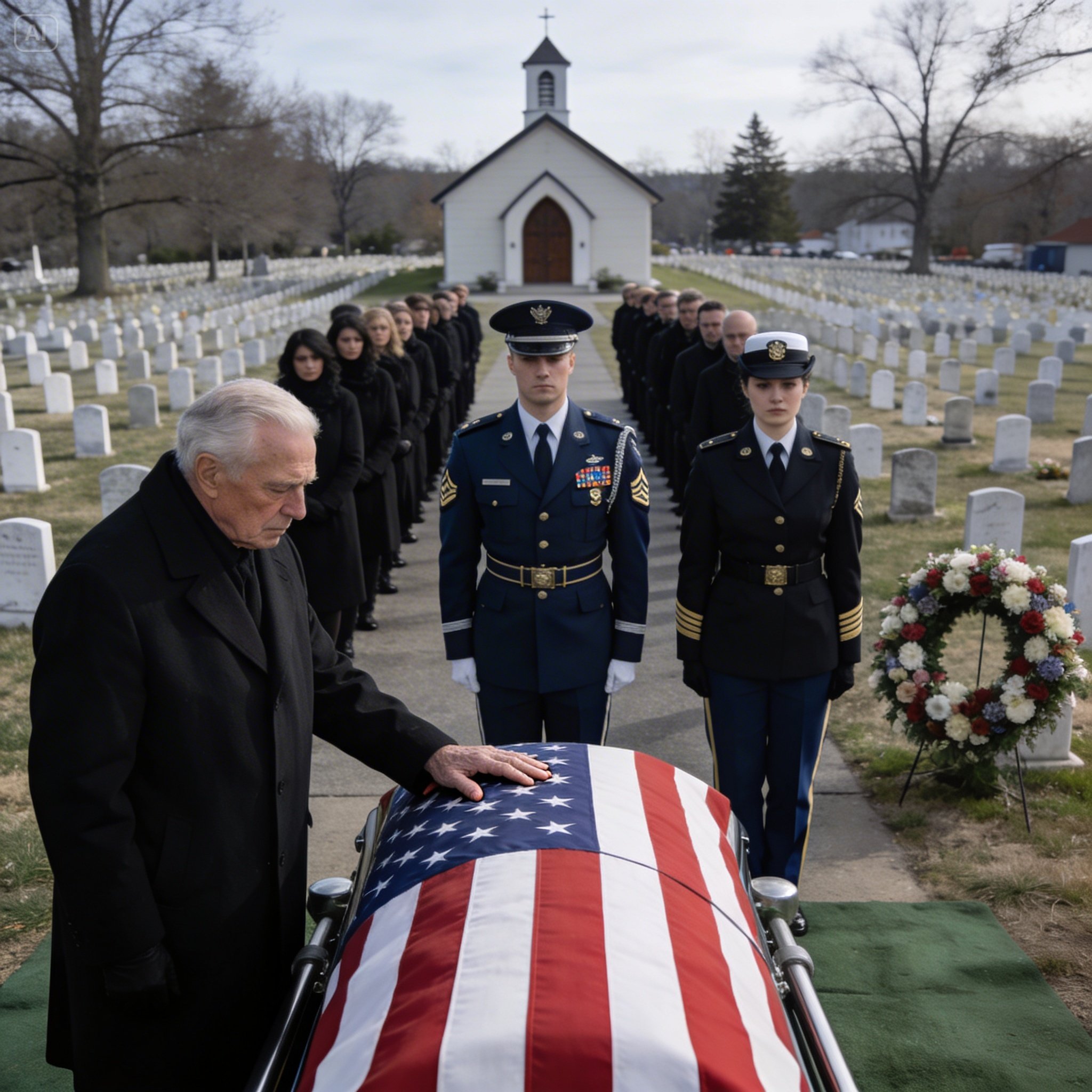 I stood among the brass and the bayonets at Arlington, holding bruises on white petals, until a General looked me in the eye and whispered that the casket containing my hero brother was empty, and only I knew why.