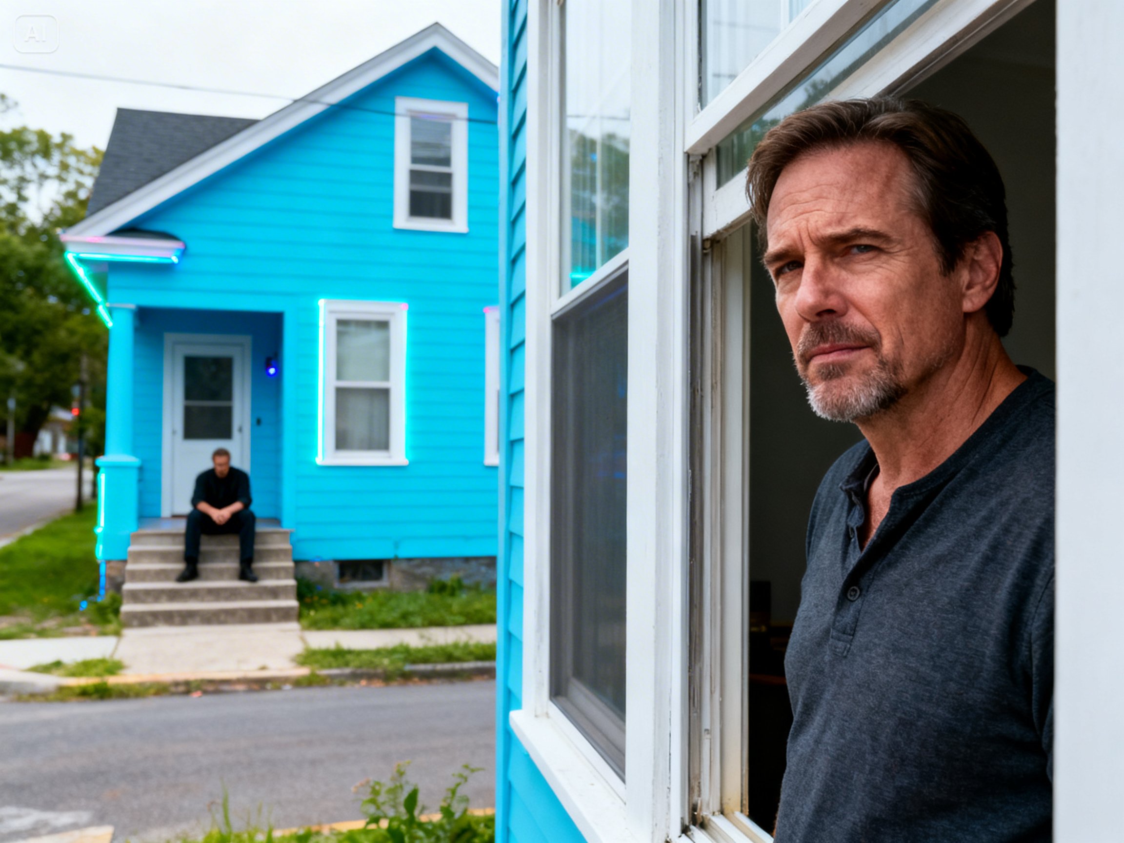 A Delusional Tenant Painted My Historic House Electric Blue To Claim Squatter’s Rights, But His $8,000 Mistake Summoned The EPA…