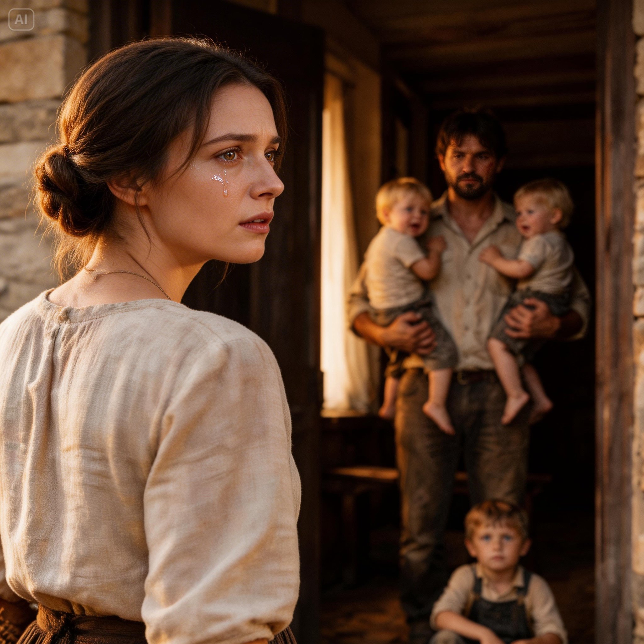 The Farmhand Came for Wages. But the Widowed Rancher’s Silent Son Spoke One Sentence in the Dark, and…