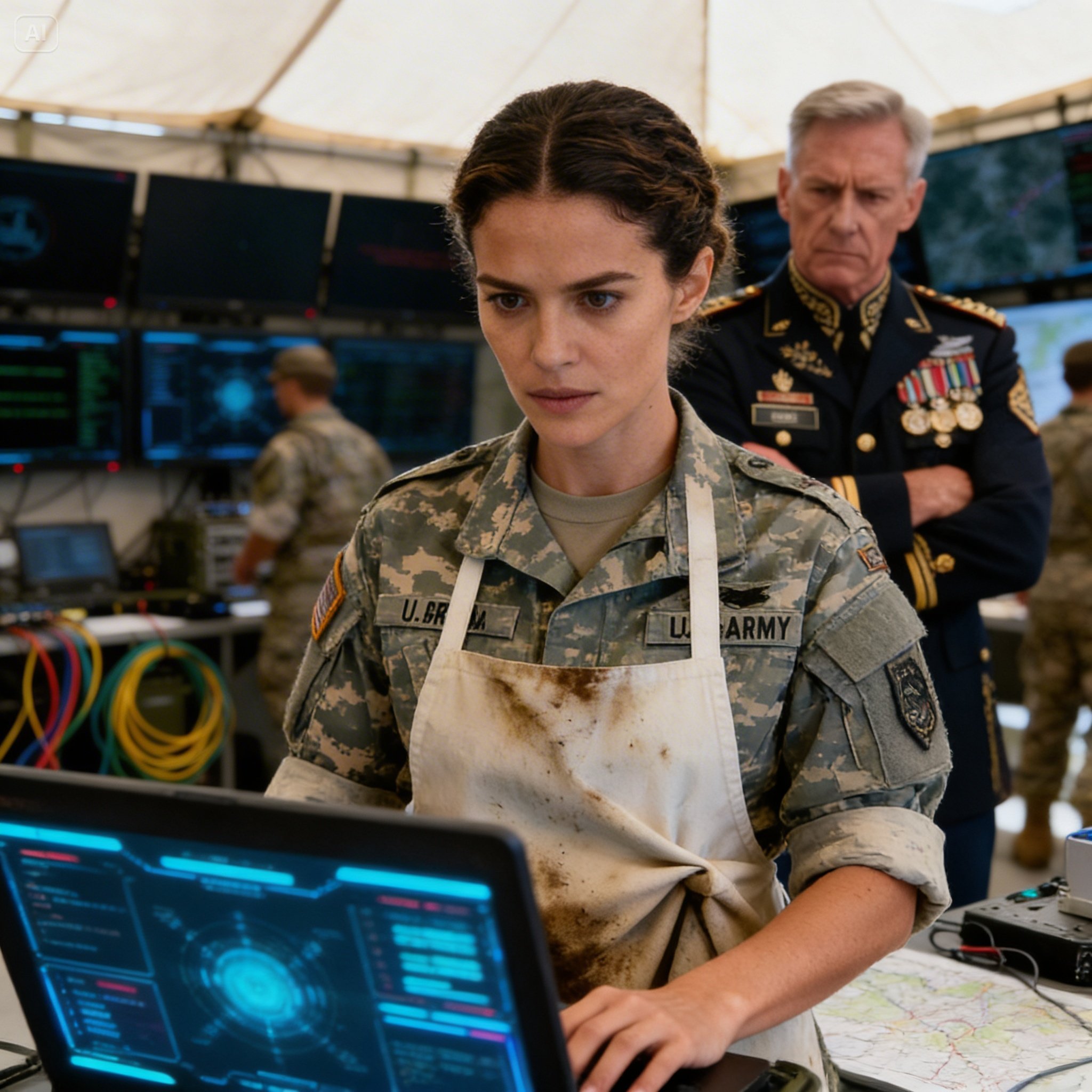 ‘Comms just went off!’ On the mountaintop, 10,873 feet, 9:36, the Granite Echo died down, Falcon Seven disappeared. They called me ‘coffee girl’ and pushed me out. The general turned back: ‘What do you know?’. Ten minutes later…
