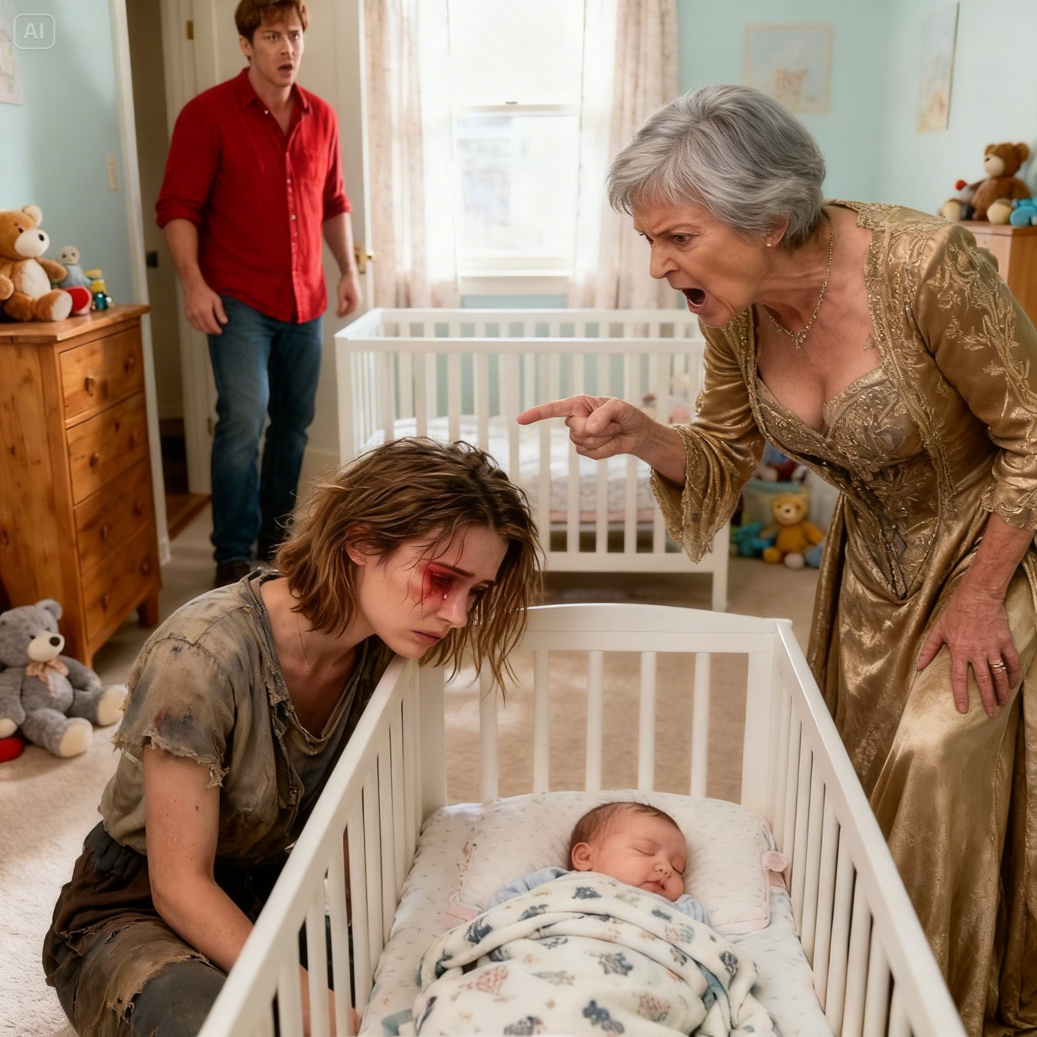 WHEN YOU CHECKED THE BABY MONITOR, YOU DISCOVERED YOUR MOTHER WASN’T HELPING YOUR WIFE… SHE WAS HUNTING THEM?