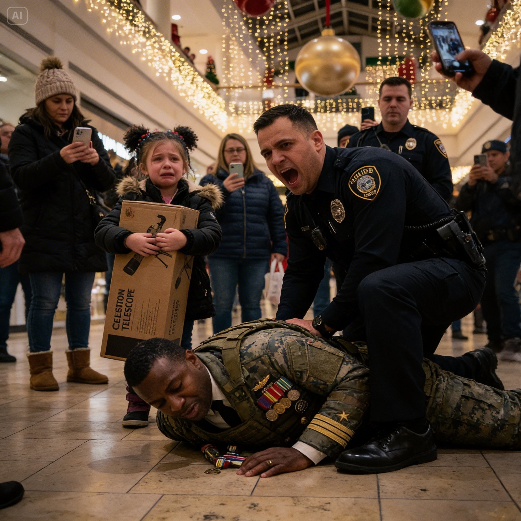 “Get On The Ground, Now!” Officers Shouted As A Decorated Black Navy Seal Was Suddenly Arrested In A Mall While Buying His Daughter A Gift. But Then…