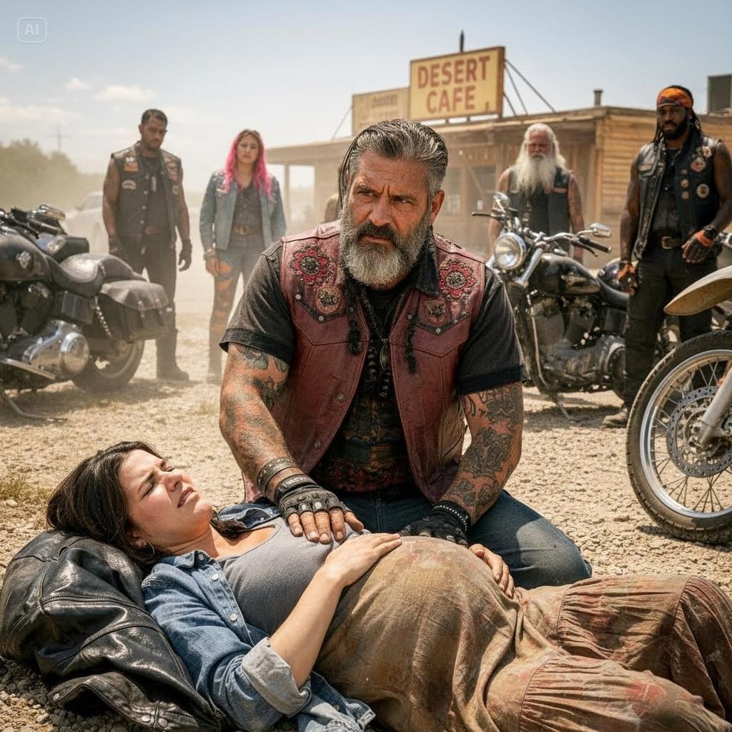 While others ignored him, the biker everyone avoided was the only person who stopped when a pregnant woman collapsed on the highway shoulder. What he did next revealed unexpected compassion and forced witnesses to rethink who…