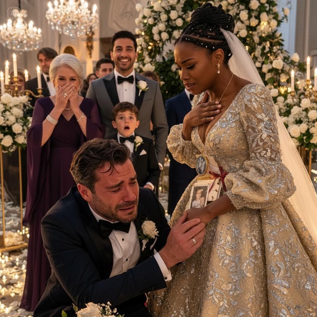 THE MILLIONAIRE MARRIED THE HUMBLE MAID EVERYONE LOOKED DOWN ON… BUT WHAT SHE HID BENEATH HER WEDDING DRESS MADE HIM DROP TO HIS KNEES IN TEARS
