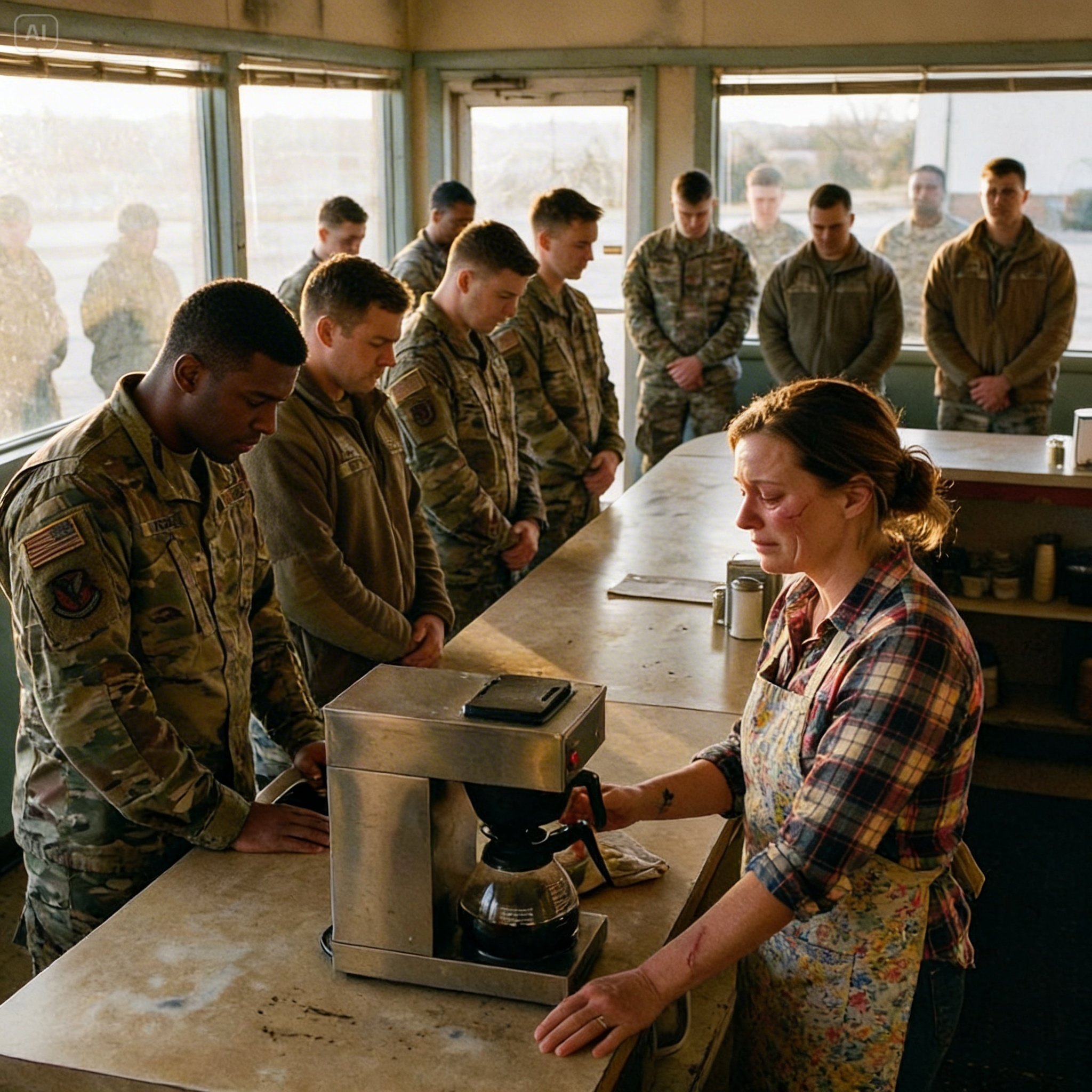After Mocking A Scarred Waitress, They Didn’t Expect An Entire Line Of Marines To Return At Dawn, Revealing Isabella Cruz’s Hidden Past And Why Every Soldier Bowed In Silent Respect?
