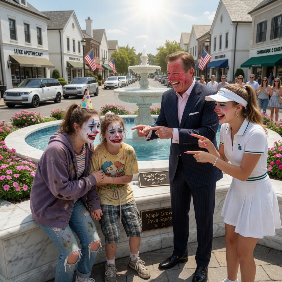 “The Whole Town Bullied Us For Being Ugly And Poor, But When We Crashed The Mayor’s Million-Dollar Wedding Ten Years Later… Everyone Was Left Speechless!”