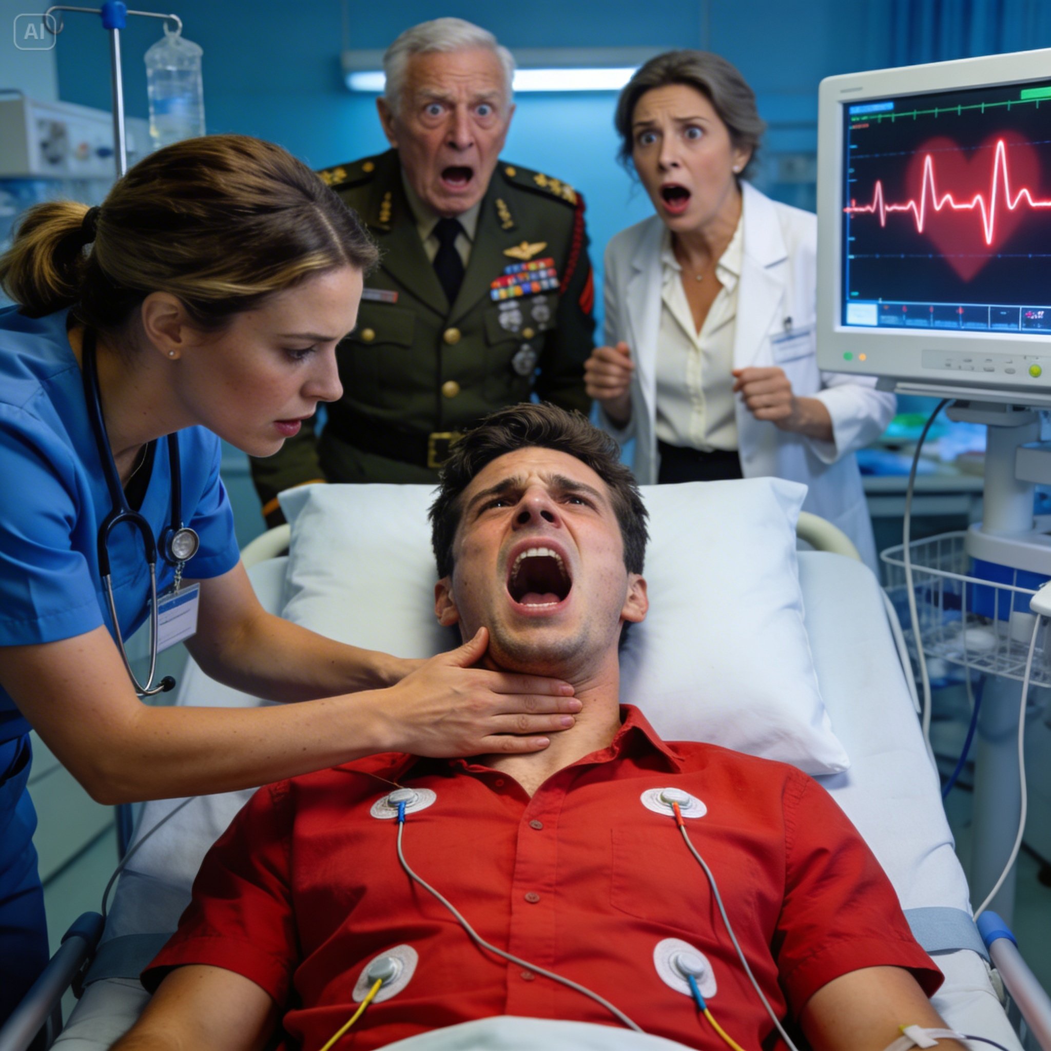 “Six months of holding my breath, and the doctor finally said the words I dreaded most. My son’s monitor flatlined in a way that didn’t make sense, but it was the rookie nurse staring at the machine who suddenly locked the door. She knew something we didn’t…”