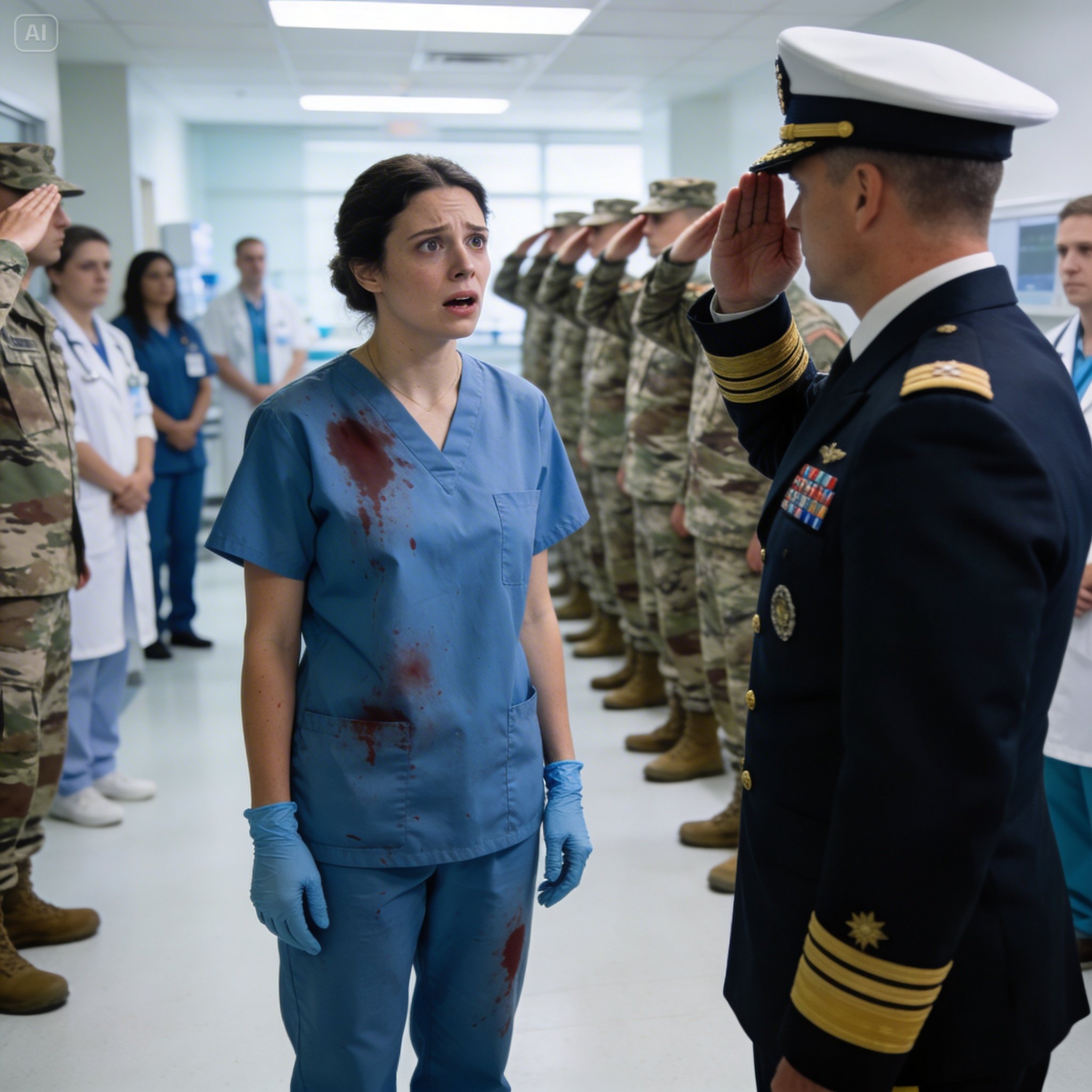 The ER was screaming with noise, but the moment I touched the injured K9, the room went dead silent—and that’s when the hospital director fired me on the spot.