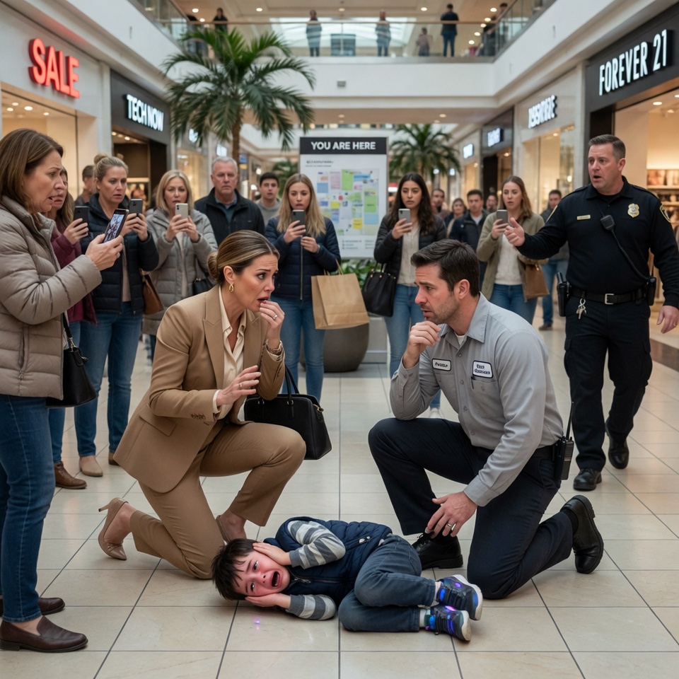 A Wealthy Tech CEO Thought She Had Complete Control Over Her Life, Until Her Deaf Son Suffered A Terrifying Breakdown In A Crowded Mall. What A Grieving Janitor Did Next Not Only Silenced The Entire Crowd But Completely Shattered Everything She Thought She Knew About Motherhood, Success, And True Love.