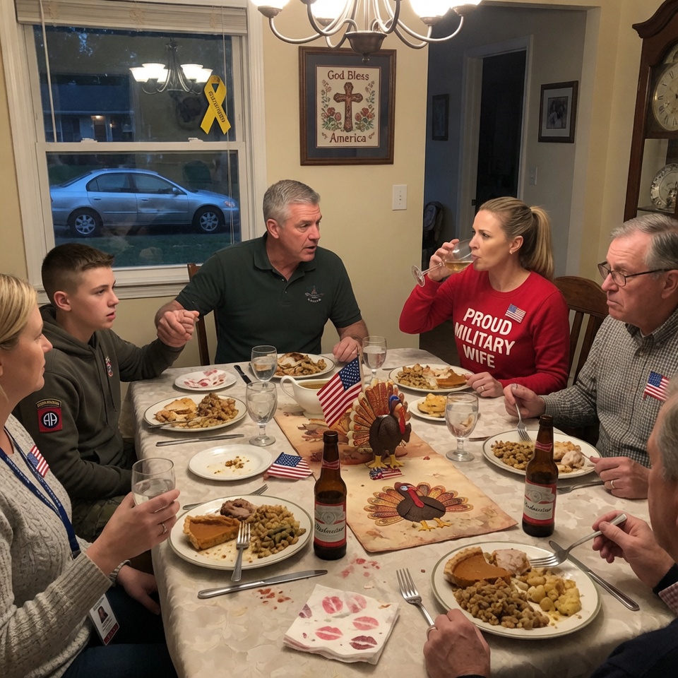 “My sister called me a leech at Thanksgiving in front of my brother-in-law’s commander because I drove an old Honda, never talked about my job, and looked like the easiest person at the table to dismiss—right up until the colonel pushed back his chair and made the whole room understand they had been wrong about me for years. ”IS THERE SOMEONE IN YOUR FAMILY WHO STILL DOESN’T SEE YOU?