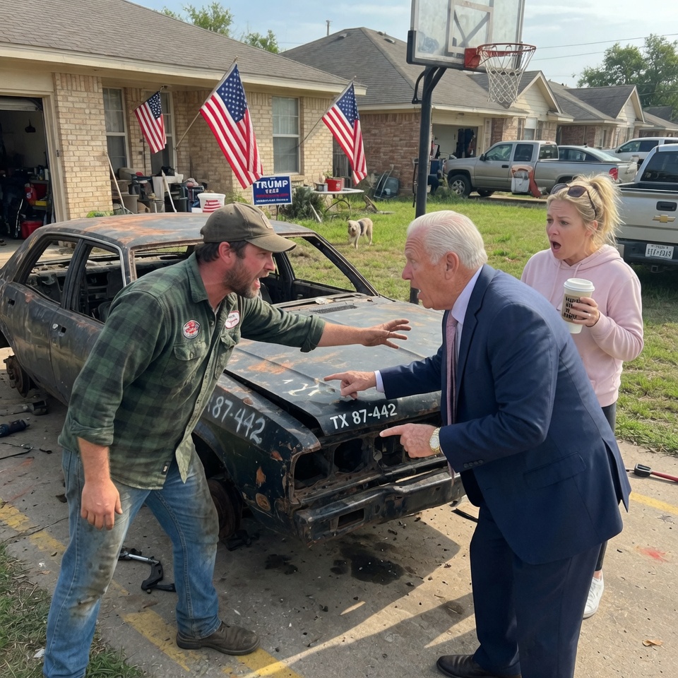My Neighbor Publicly Humiliated Me For Wasting My Last $100 On A Rusted, Decaying Car I Found In A Scrapyard. I Kept Quiet And Got To Work. Five Days Later, A Racing Legend Pulled Into My Driveway With A Blank Check And A Secret That Changed My Son’s Life Forever.