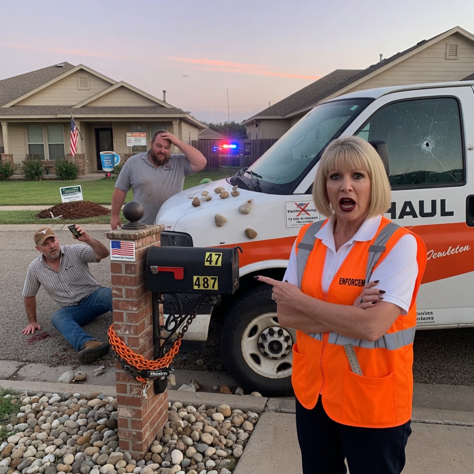 SHE RULED OUR NEIGHBORHOOD WITH A MEASURING TAPE AND FAKE FINES… UNTIL SHE TRIED TO CLAIM SHE OWNED THE NUMBERS ON MY HOUSE. THE PADLOCK SNAPPED SHUT, BUT THE REAL TRAP WAS ALREADY SPRUNG. WOULD YOU KNOW IF YOUR HOA PRESIDENT WAS RUNNING A $500,000 SCAM RIGHT UNDER YOUR NOSE?
