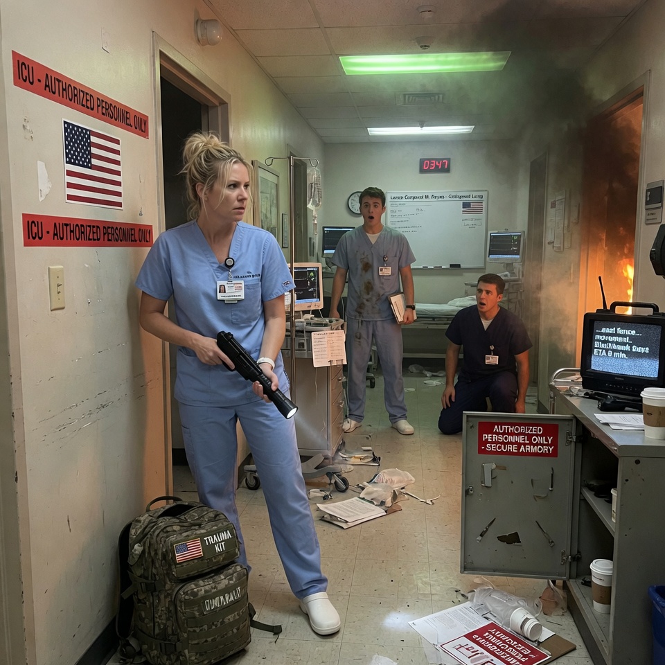 THEY CALLED HER “TOO SOFT” FOR THE ICU. THEY MOCKED HER SILENCE AND HER SLOW HANDS. BUT WHEN GUNFIRE REPLACED THE BEEP OF MONITORS, WHY DID THE ATTACKERS FREEZE THE MOMENT THEY SAW HER FACE?