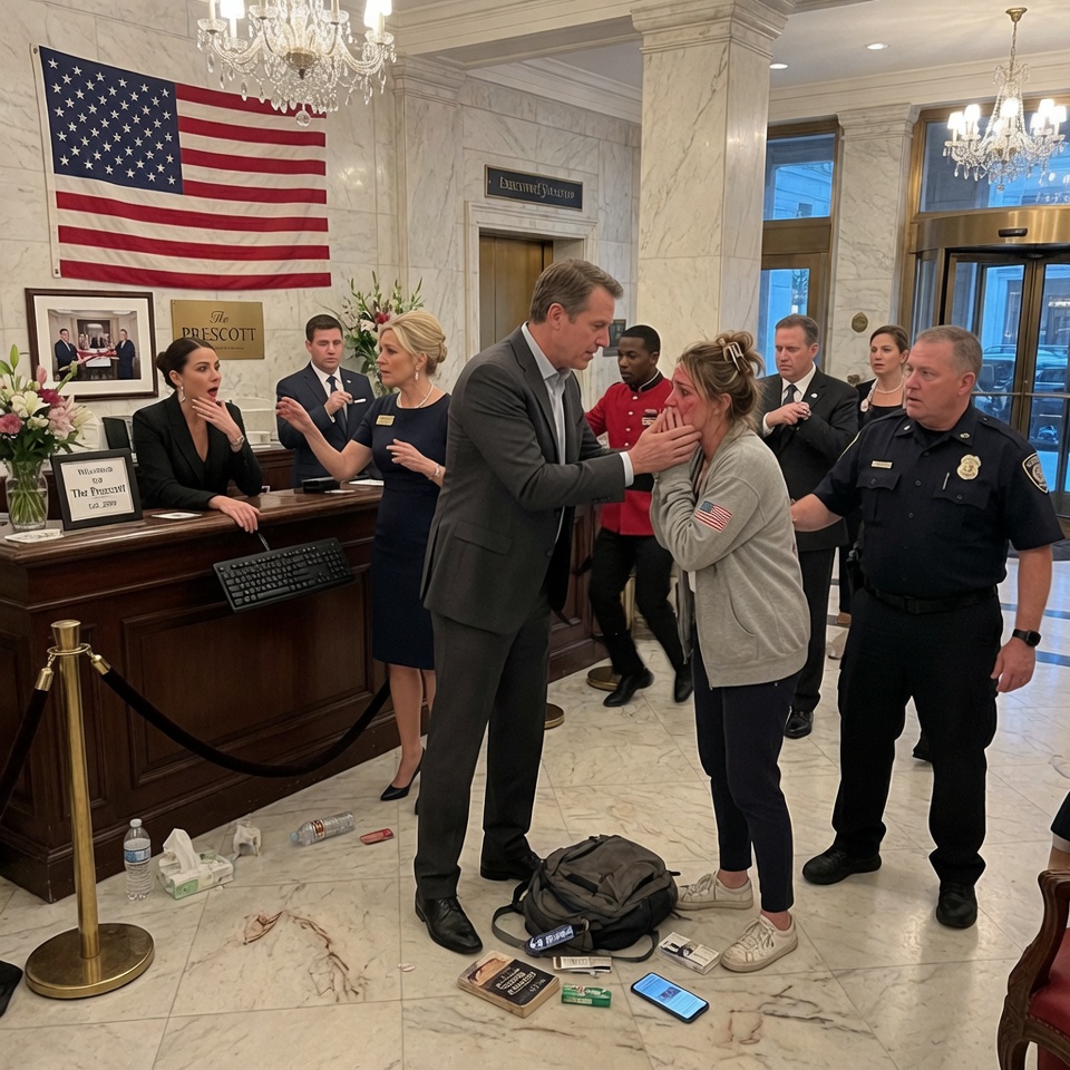 “GET THE BUDGET MOTEL, HONEY”—SHE SAID MY CONFIRMATION WAS PHOTOSHOPPED AND MY CLOTHES WERE A DISGRACE. THE GUARDS LIFTED ME OFF THE GROUND AS MY SNEAKERS SCRAPED THE MARBLE. THEN A VOICE LIKE THUNDER FROZE THE ROOM: “RELEASE MY WIFE. NOW.” WAS JUSTICE SERVED, OR DID THE CAMERAS MAKE IT WORSE?