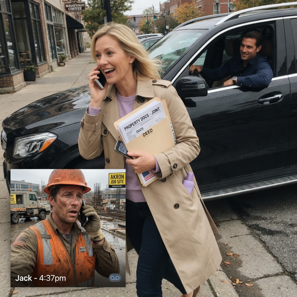 “IT’S JUST A PRECAUTION FOR EMERGENCIES,” MY WIFE SAID ABOUT COMBINING OUR FINANCES. BUT I FOUND HER STANDING OUTSIDE A CAFE WITH A MAN I’D NEVER MET, TALKING ABOUT “STARTING FRESH SOON.” I MOVED IN SILENCE. WHEN SHE FINALLY SAID “WE NEED TO TALK,” HER FACE WHEN SHE SAW THE ZERO BALANCE WAS PRICELESS. IS SELF-PRESERVATION A SIN?