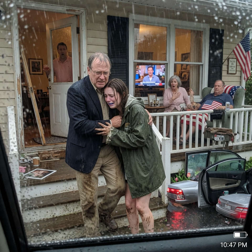 “I USED MY OWN PAYCHECK,” SHE SOBBED, KNEELING IN THE MUD OUTSIDE A PERFECT HOUSE WITH PERFECT SHUTTERS. THEY WERE INSIDE DRINKING WHISKEY, WAITING FOR HER TO LEARN “HUMILITY.” I DIDN’T KNOCK. I KICKED. AND THE FIVE WORDS I SAID DESTROYED THEIR WORLD. CAN YOU GUESS WHAT THEY WERE?