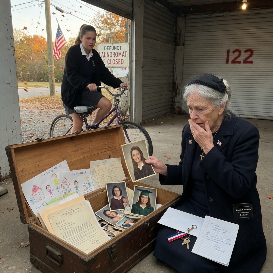 My husband died after sixty-two years of marriage. At his funeral, a young girl I had never seen before walked up to me, placed an envelope in my hands, and said, “He asked me to give this to you today…