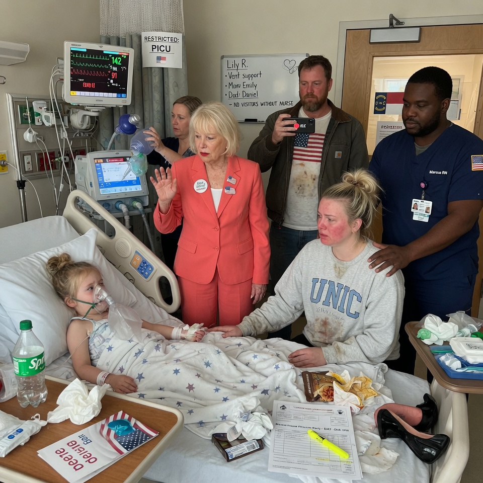 “SHE STORMED INTO THE ICU IN HEELS, MAD ABOUT A DELAYED VENMO. THEN, IN FRONT OF GOD AND A ROOM FULL OF NURSES, MY MOTHER GRABBED MY DYING DAUGHTER’S OXYGEN MASK AND PULLED. ‘FAMILY COMES FIRST,’ SHE SCREECHED. I WAS FROZEN. BUT THE VOICE BEHIND ME WAS ICE COLD. ‘SAY THAT AGAIN FOR THE RECORD.'”