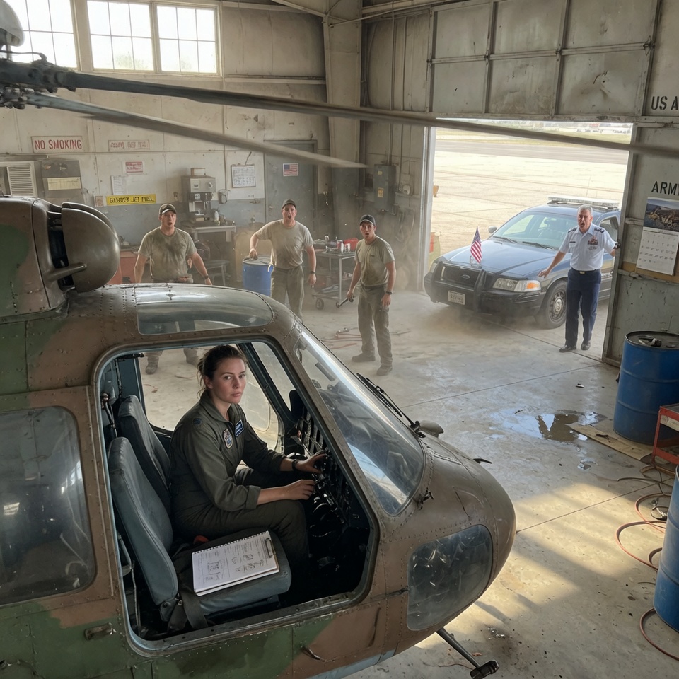 “””YOU CAN’T START THAT HELICOPTER,”” THE CAPTAIN LAUGHED, POINTING AT THE DUSTY RUSSIAN WAR MACHINE—BUT WHEN I CLIMBED INTO THE COCKPIT AND THE ROTORS BEGAN TO TURN, THE ENTIRE HANGAR WENT SILENT, AND A GENERAL’S CAR SCREECHED TO A HALT.  WOULD YOU FLY INTO A STORM KNOWING SOMEONE RIGGED IT TO FAIL?”