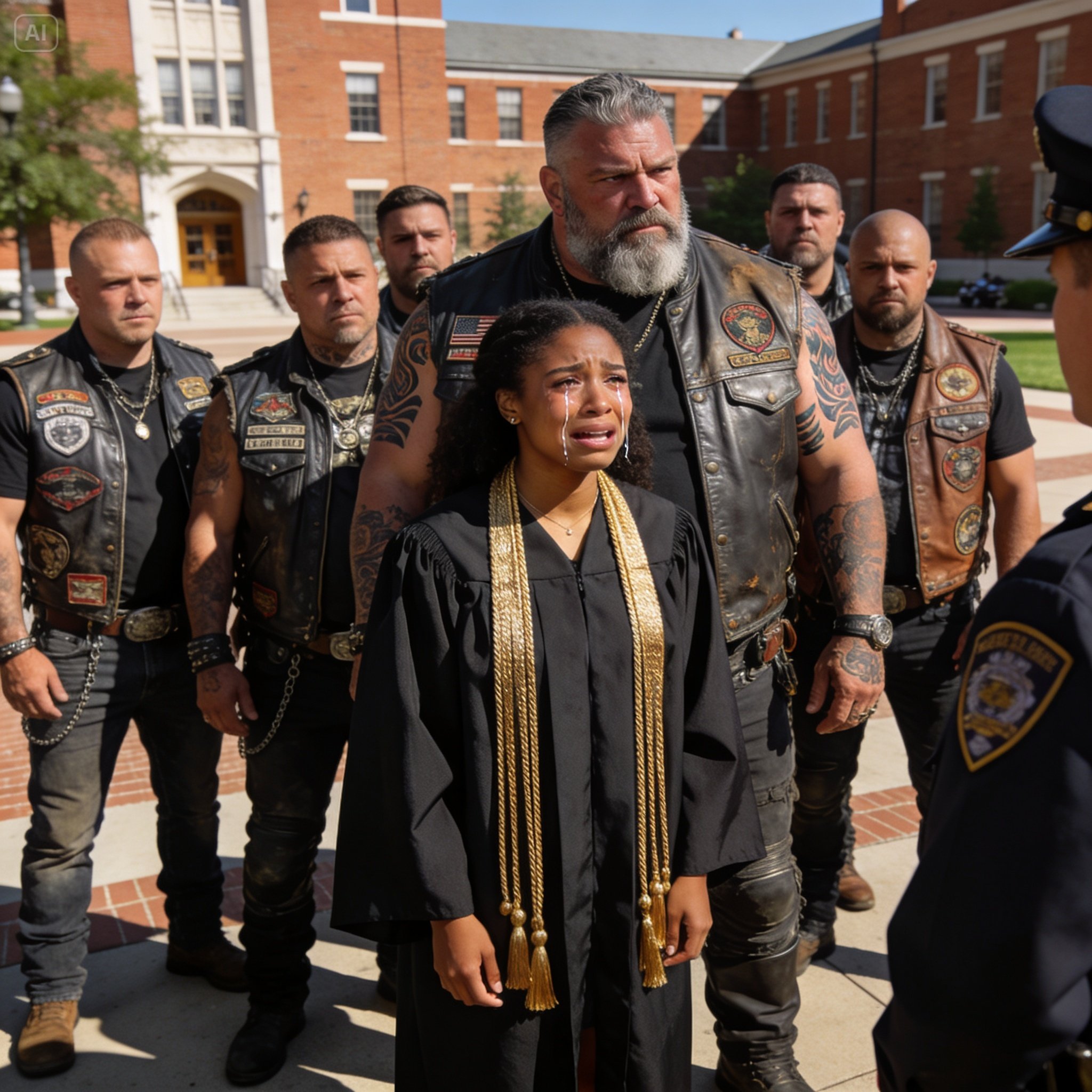 I Survived 12 Foster Homes Just to Be Deliberately Erased at My College Graduation. I Thought My Life Was Over, Until Six Hell’s Angels Crashed the Ceremony and Forced the Corrupt Dean to Tell the World the Truth.