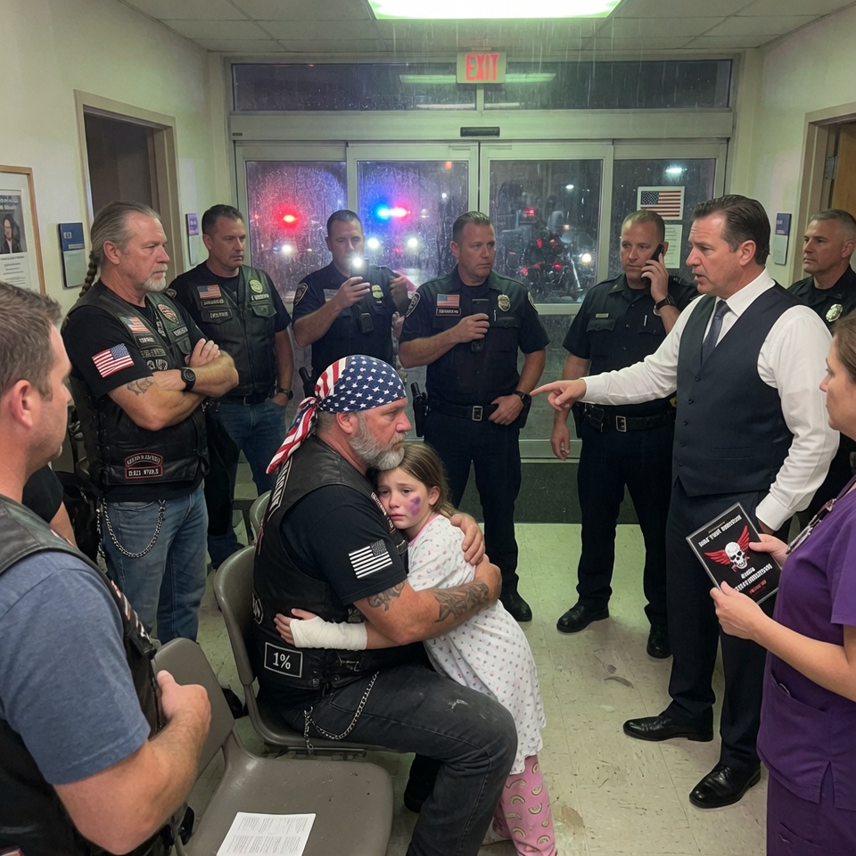 I WAS 8, COVERED IN BRUISES, AND TRAPPED IN A HOSPITAL WITH THE MAN WHO K*LLED MY MOM. THEN 97 HELLS ANGELS ROARED INTO THE NIGHT. THE POLICE STOOD ASIDE. WOULD YOU TRUST AN OUTLAW TO SAVE YOUR LIFE?