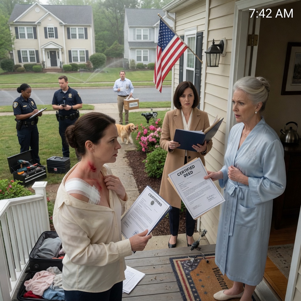 My God, she’s so CRUEL and SCHEMING! — I ENDURED 24 MONTHS OF MY MOTHER-IN-LAW’S POISON BECAUSE MY HUSBAND BEGGED ME TO “KEEP THE PEACE.” BUT AFTER BOILING WATER HIT MY SKIN, PEACE WAS OFF THE TABLE. IMAGINE HER HORROR WHEN THE COPS SIDED WITH THE “LAZY WIFE” BECAUSE THE DEED WAS IN MY NAME. BUT THE REAL BETRAYAL WAS HIDDEN IN ETHAN’S LOAN DOCUMENTS.