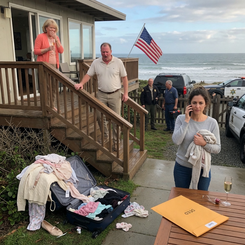 Wow, truly the WORST husband ever! — I PAID CASH FOR MY DREAM CALIFORNIA BEACH HOUSE WITH MY OWN INHERITANCE… THEN MY HUSBAND’S MOTHER WALKED IN, CLAIMED THE MASTER BEDROOM, AND HE TOLD ME I COULD SLEEP ON THE COUCH IN MY OWN HOUSE. BUT WHAT CAME OUT OF HIS MOUTH NEXT WAS PURE POISON. DID HE REALLY THINK THE LAW WAS JUST A SUGGESTION?